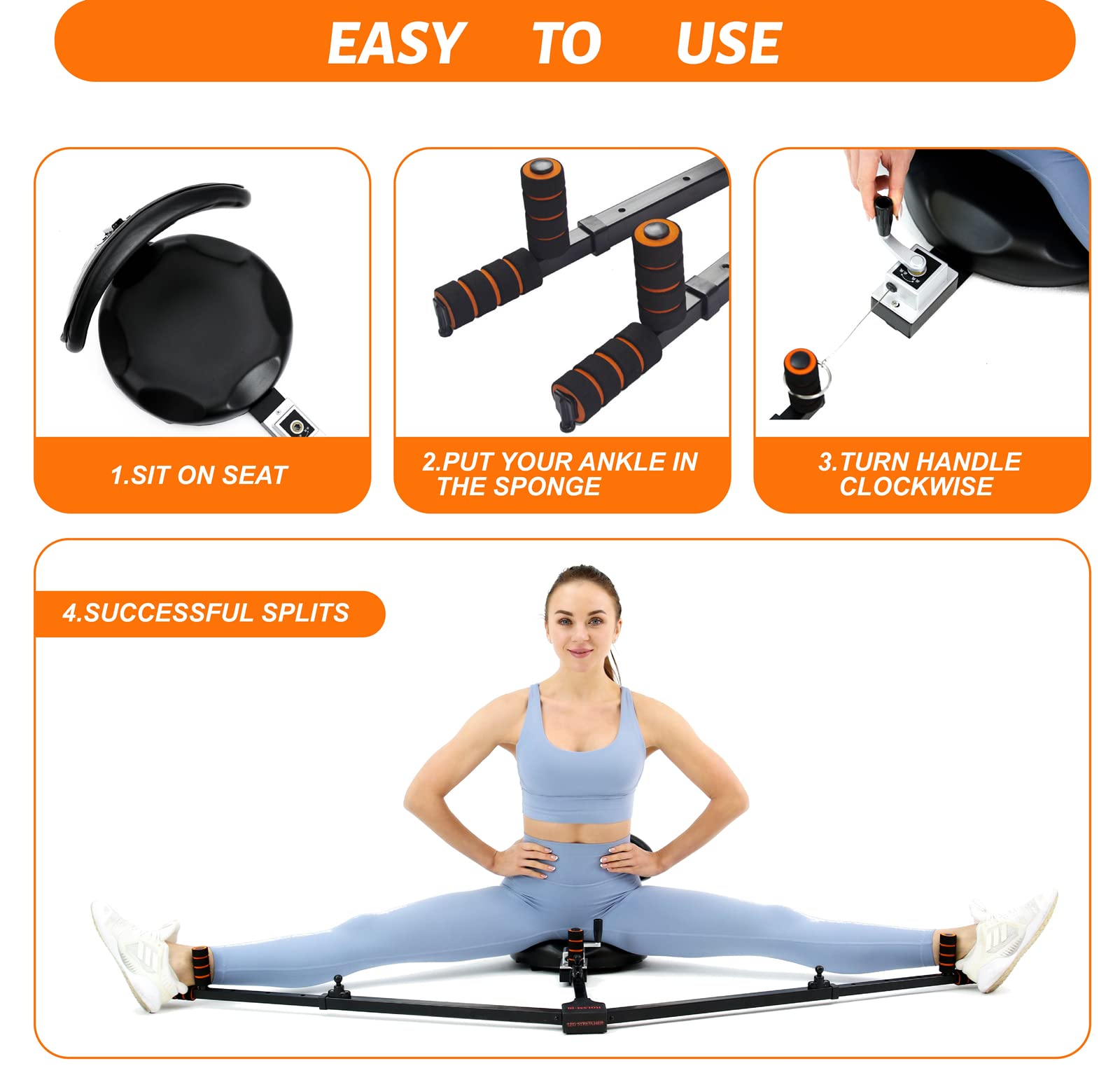 Amazon | レッグストレッチャー レッグスプリットストレッチマシン - 3