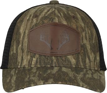 Mossy Oak Bottomland Camo Trucker Hat for Men