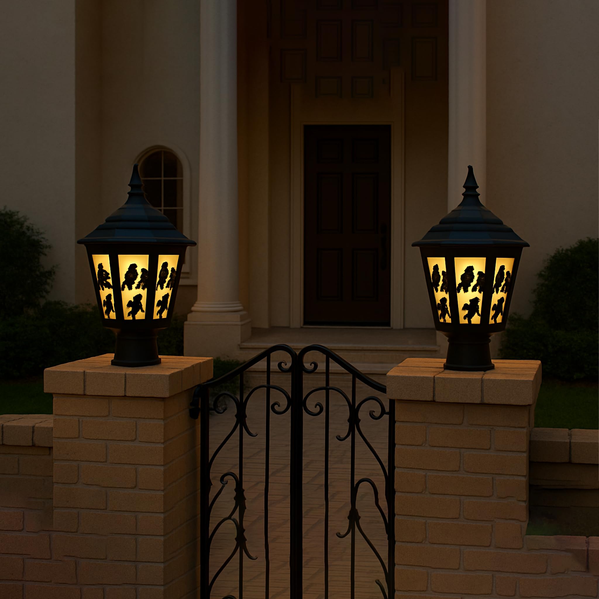 DarkVision Gate Lights - Waterproof Outdoor Lighting -20