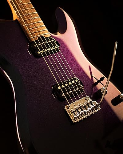 Miniatura 3 de Virgo Fusion Guitarras eléctricas Bobina de guitarra eléctrica Split Humbucker Pickup Cuerpo sólido Guitarras eléctricas