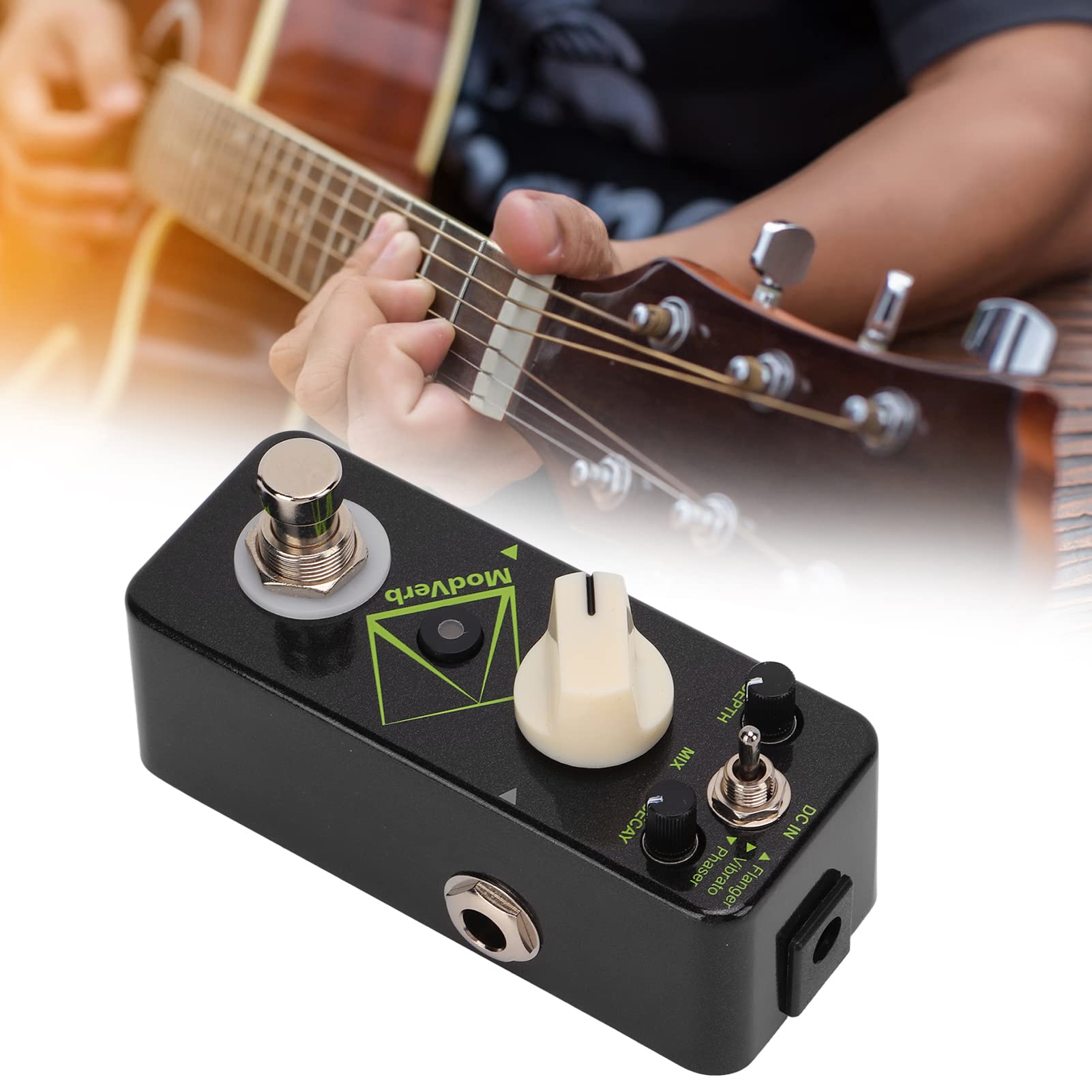 Amazon | シングルブロックエフェクター、モジュレーションリバーブ