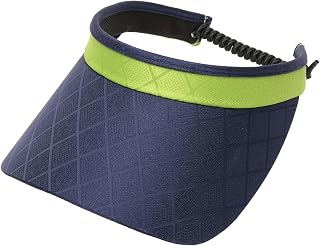 Glove It Bedrucktes und solides Spulenvisier, Damen-Visierhut, Sonnenblende für Damen, Golfvisier mit Spule, Visier für Laufen, Tennis