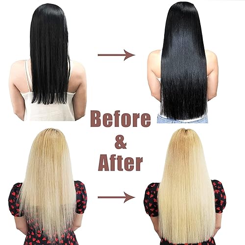 Miniatura 5 de Cuentas de micro enlace de 0.197 in para extensiones de cabello, 500 cuentas forradas de silicona para anillos de micro eslabones humanos,