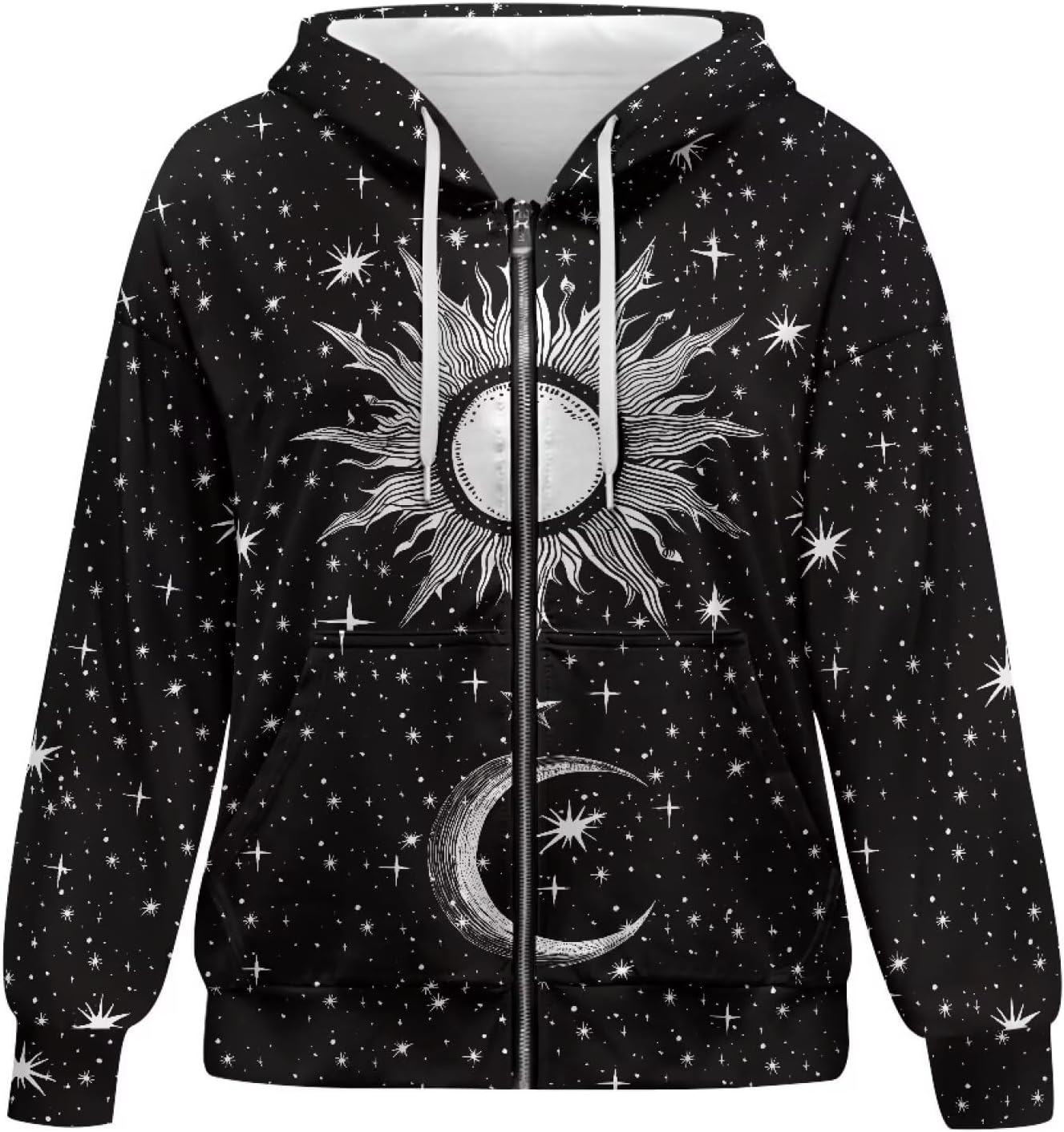 Showudesigns Zip Up Jackets for Women Plus Size Hoodies & Sweatshirts Fall Pullover Spring Tops
