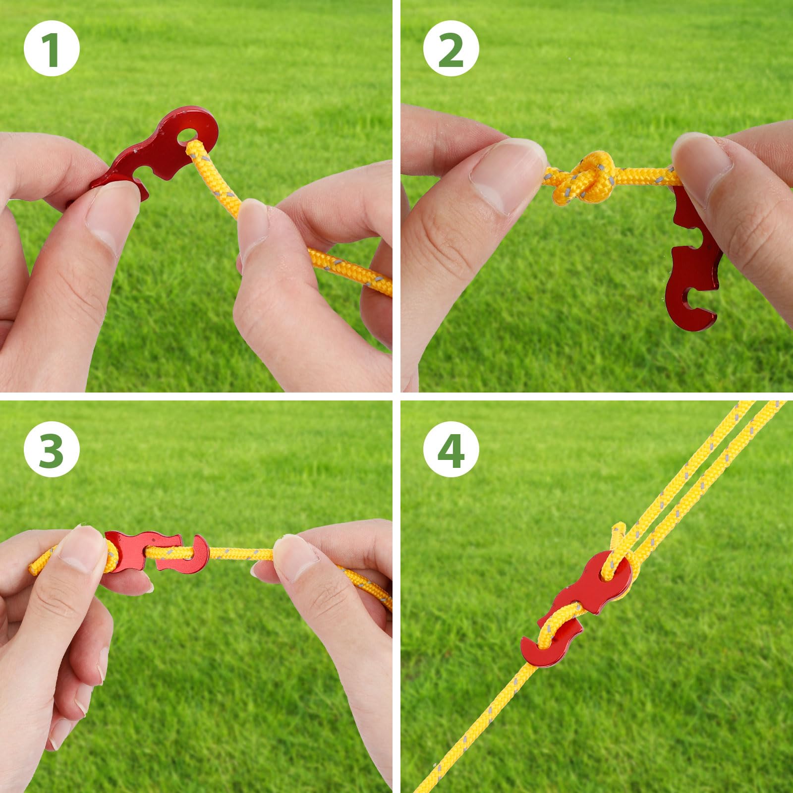 Dadabig Lot de 30 Clip de Bâche Tente, Clip de Bâche Multifonctions Pinces pour Tente, Pince pour Bâche avec 10 Cordon Élastique Noir, 10 Mousquetons, 4 Cordes de Tension Coupe-Vent