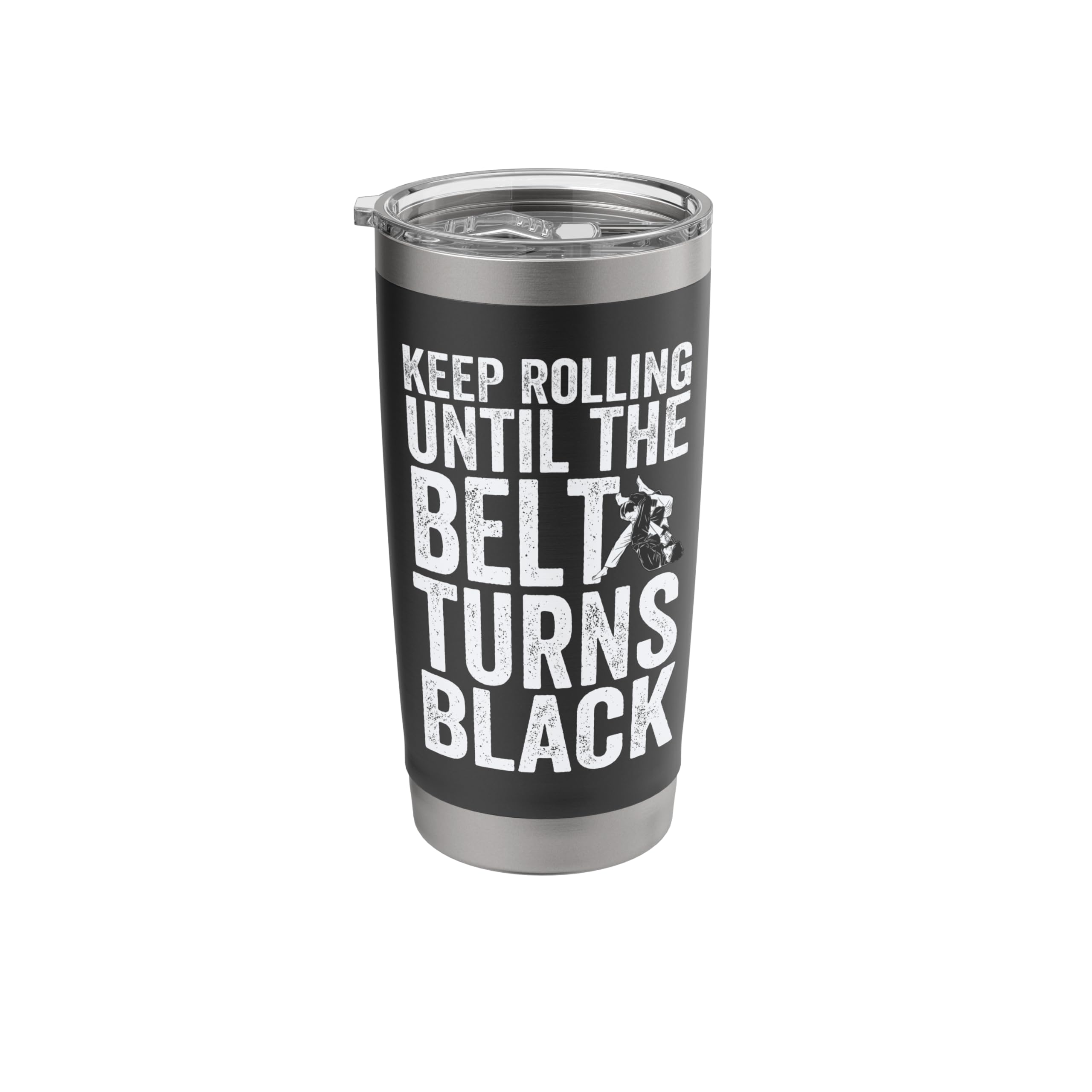 Brazilian Jiu Jitsu, BJJ, Motivational Jiu Jitsu Stainless Steel Insulated Tumbler