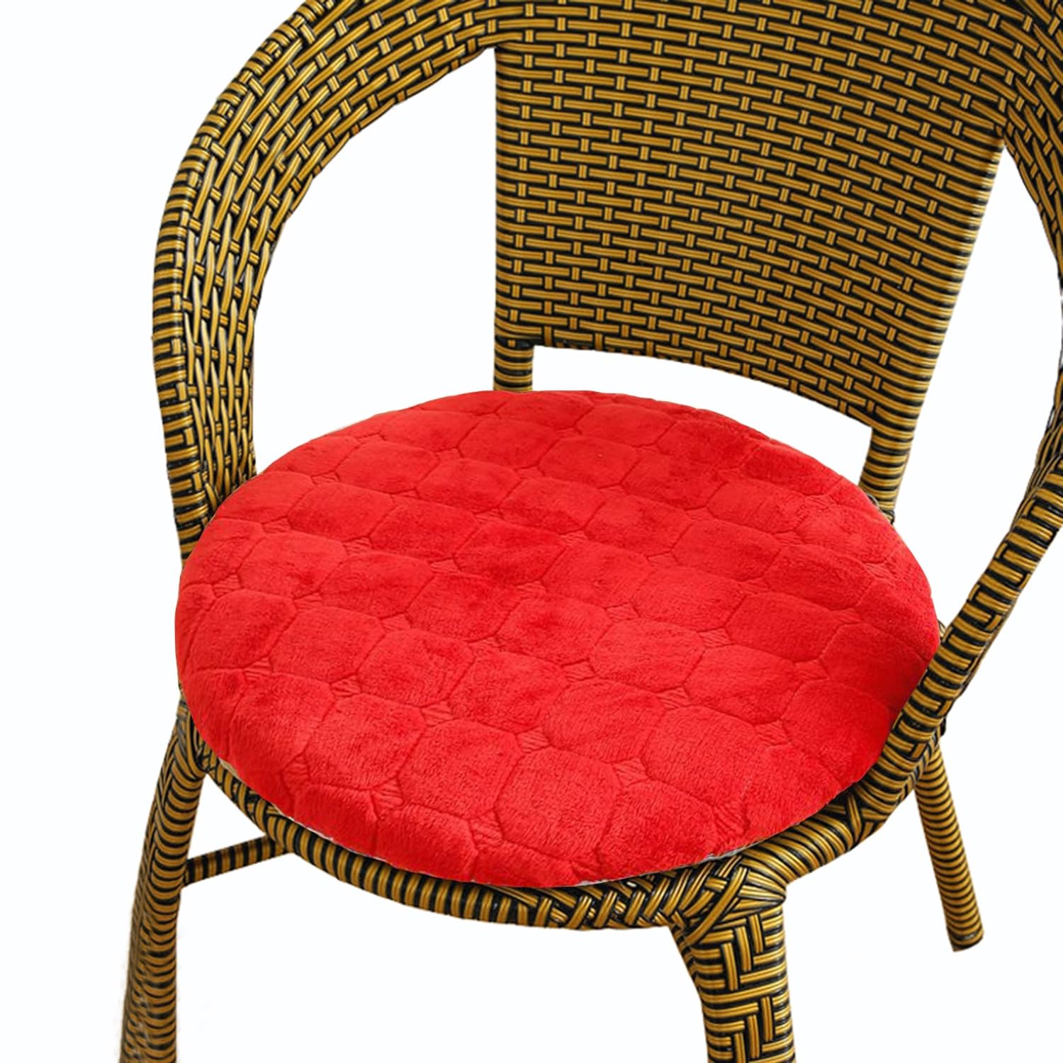 Round Chair/Seat Cushion Indoor/Outdoor Chair Pads Round Seat Cushions Garden Patio Home Cushions with Removable Covers - Diameter 12/14/16/18/20 for Yoga Living Room Balcony Office(8,35cm/14in)