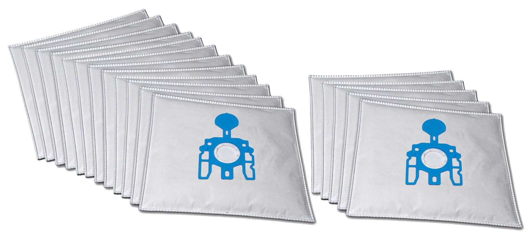 Sacchetti Con Chiusura Igienica 20 Sacchetti + 2 Filtri Dustwave Sacchetti Per Aspirapolvere Dustwave, Confezione Da 20 + 2 Microfiltri, Compatibili Con Wolf, Bosch, Siemens Sacchetti Per Bosch Bsgl 5zoo Proanimal