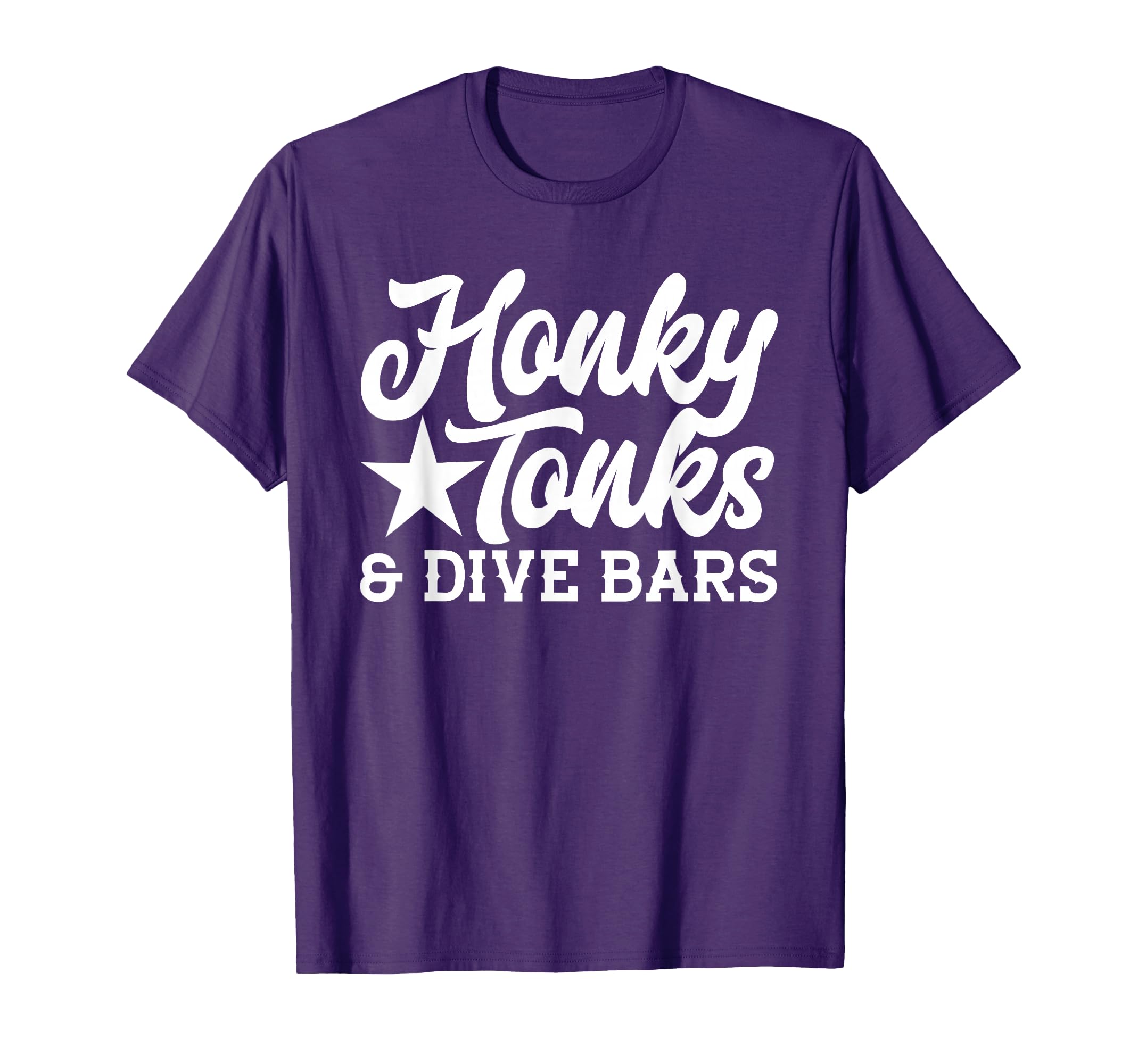 Honky Tonks and Dive Bars, Trendy Western Cowboy T-Shirt