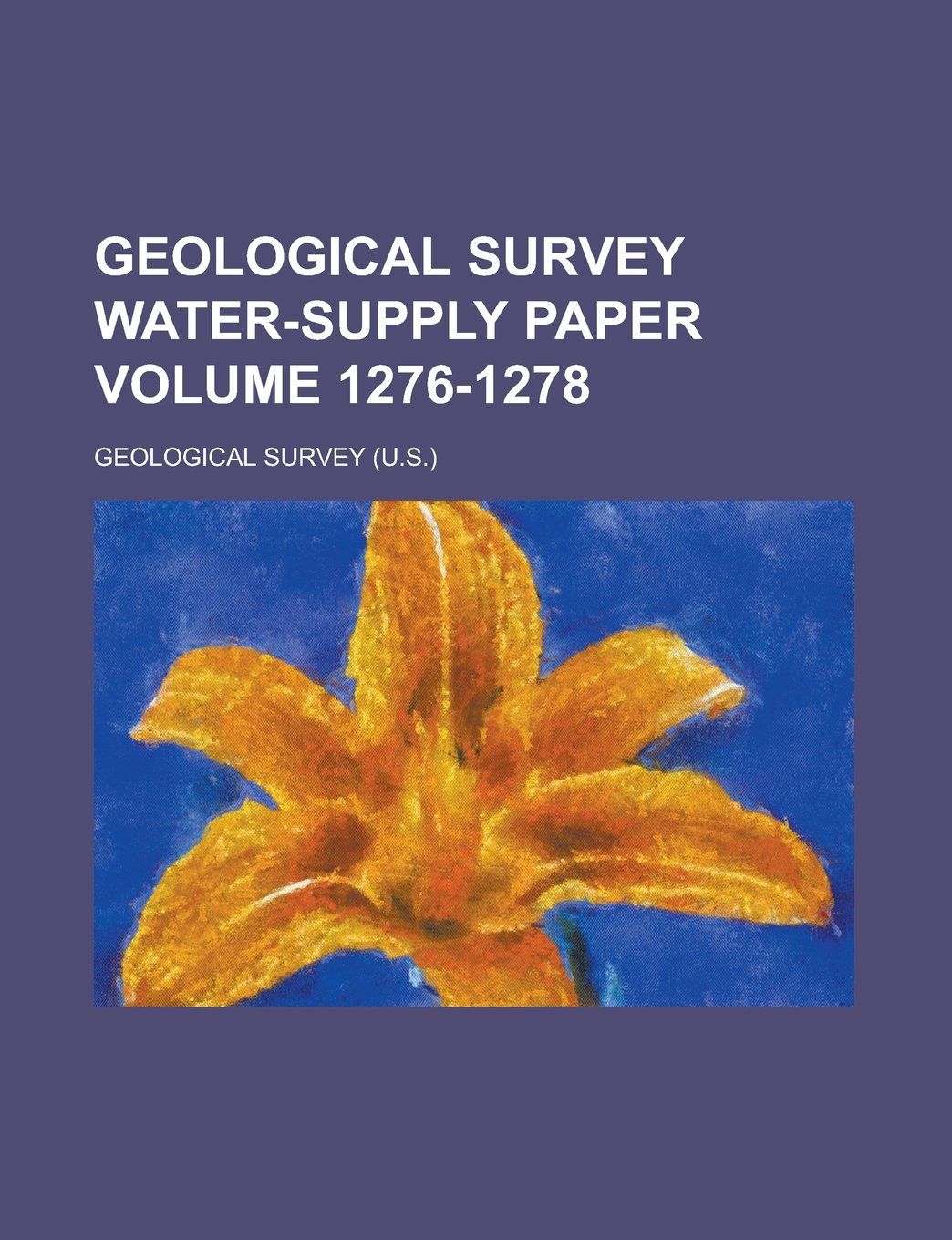 Geological Survey Water-Supply Paper Volume 1276-1278