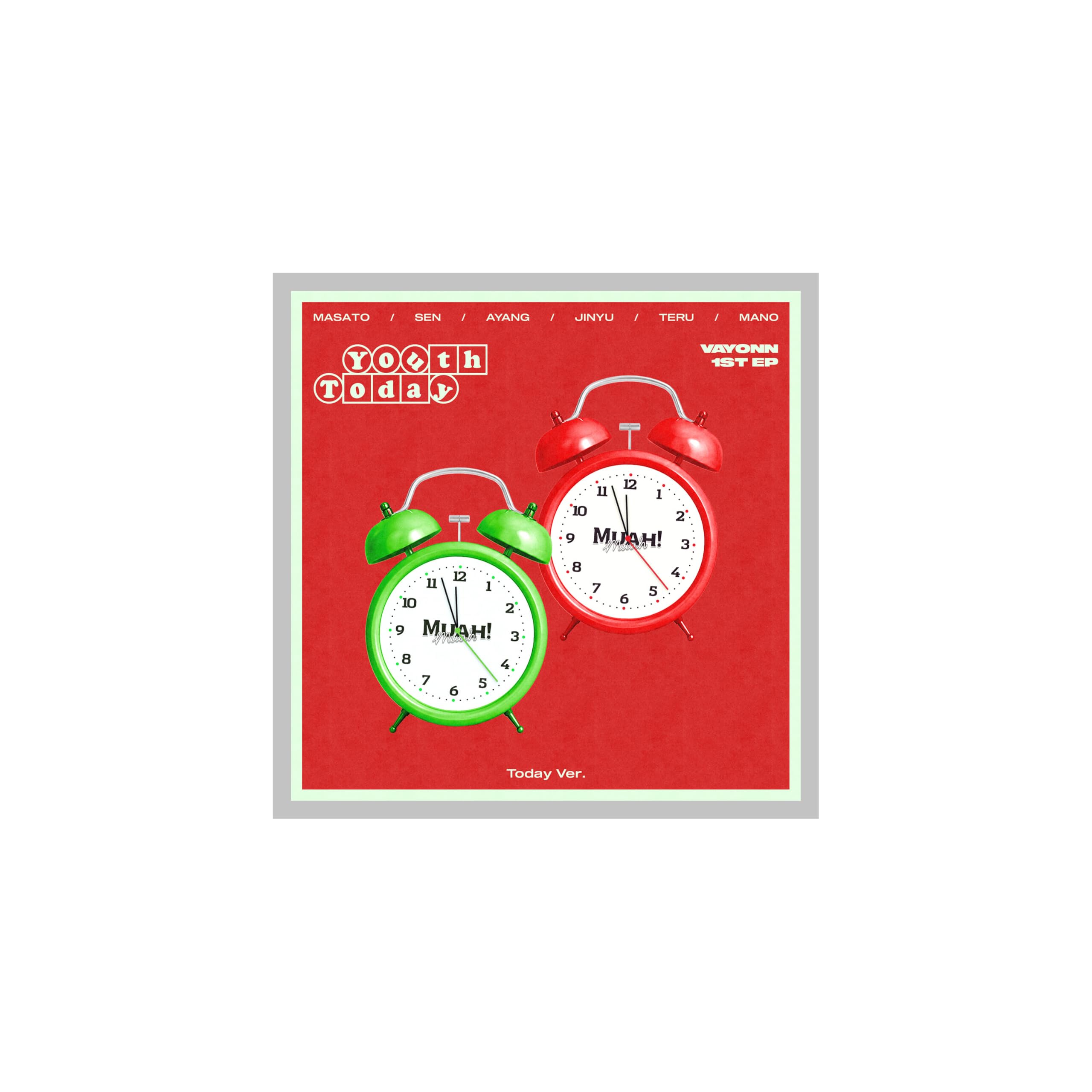 (Dzisiaj losowa wersja) VAYONN Youth Today 1. album EP ze śledzeniem VAY ONN