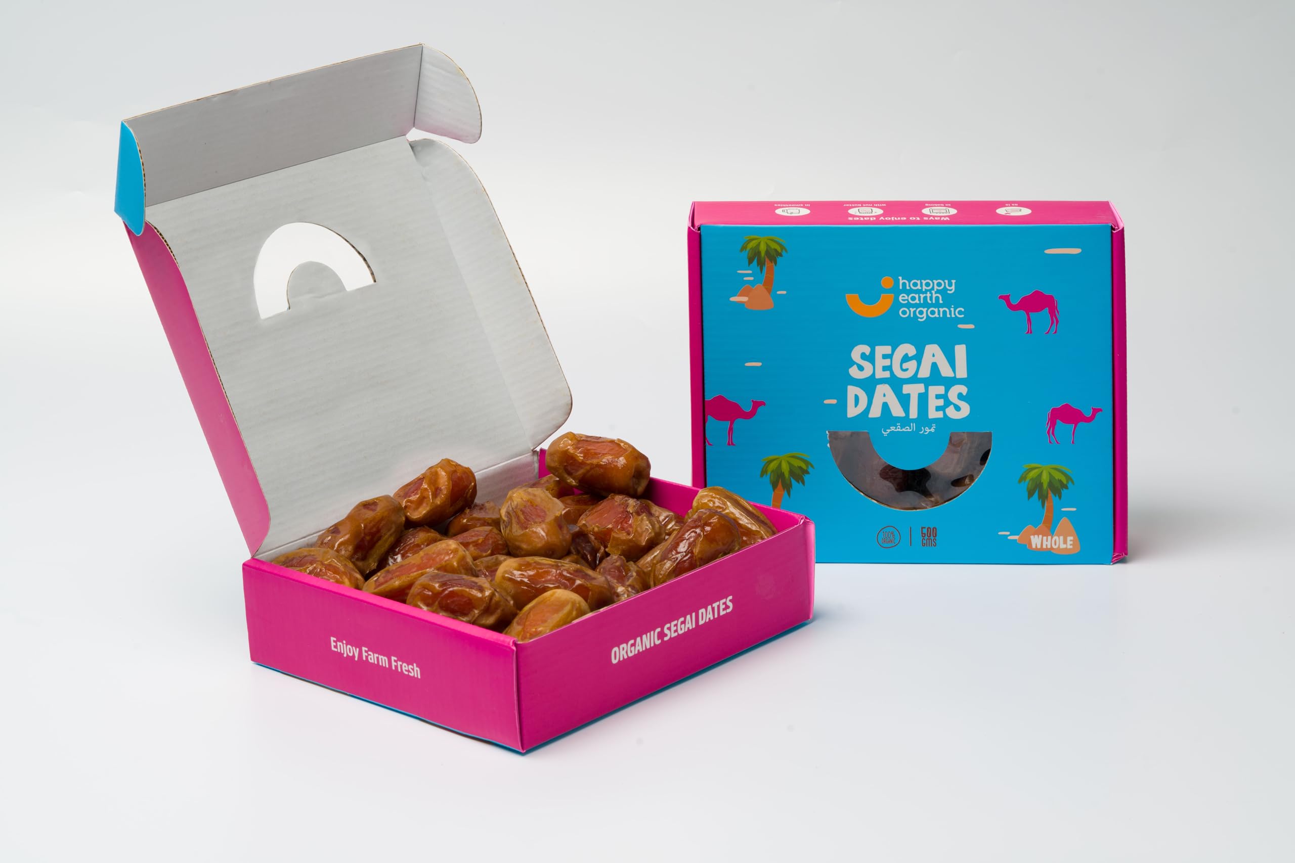 Happy Earth OrganicSEGAI DATES, 500g