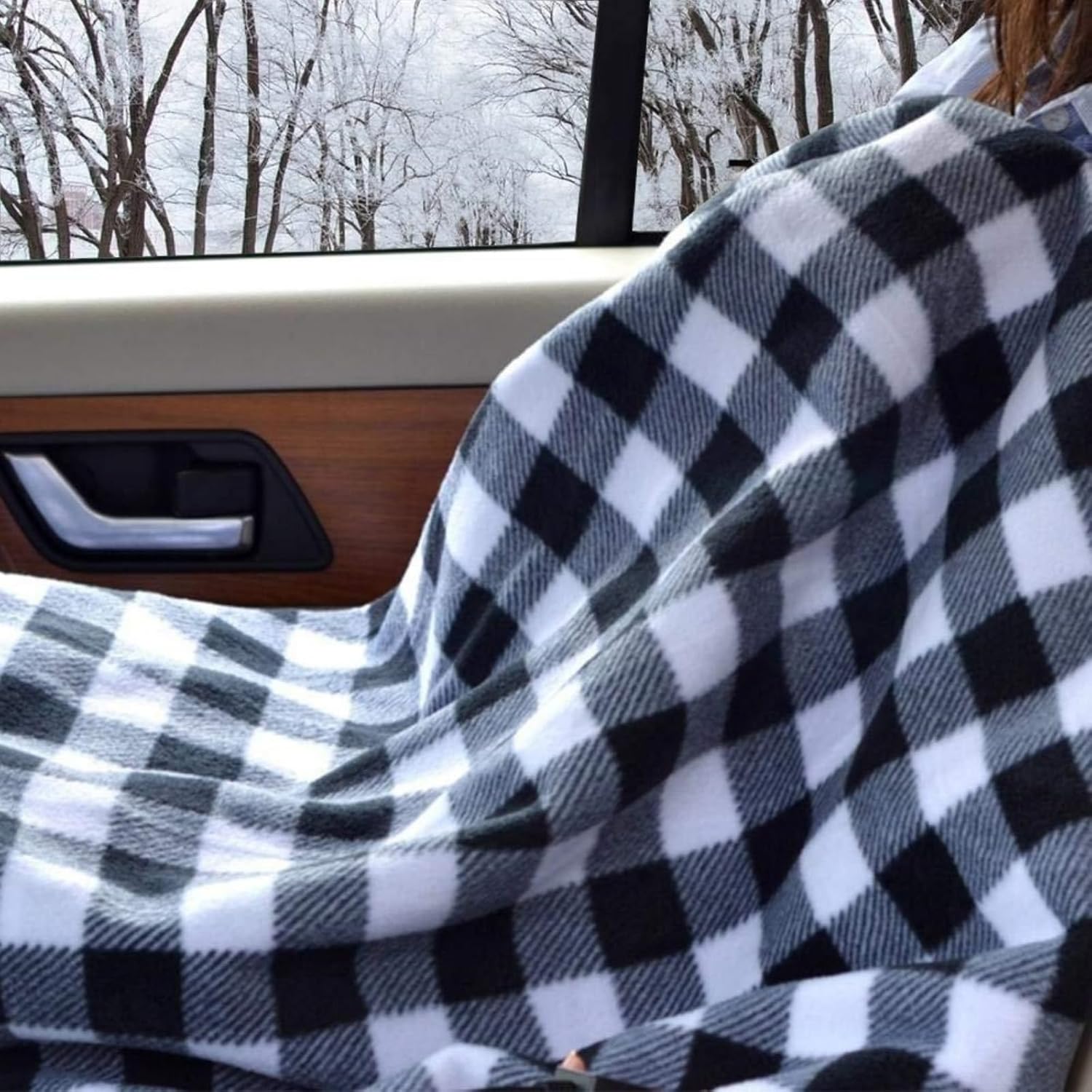 Heated Blanket Battery Operated, Cordless Portable Electric Blankets Heated Shawl Wraps for Women Heating Blanket Gift
