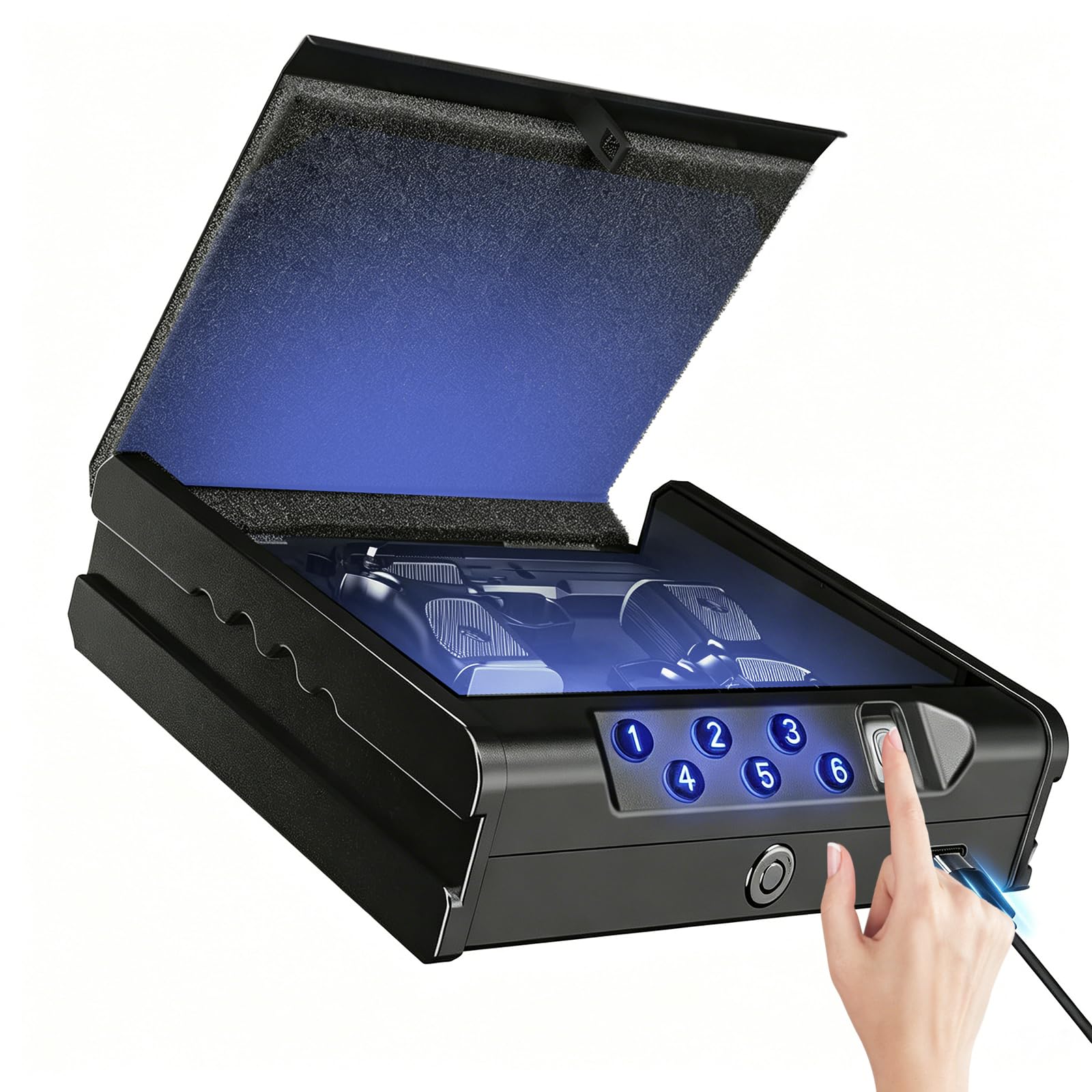 VORanexs Gun Safe for 2 Pistols