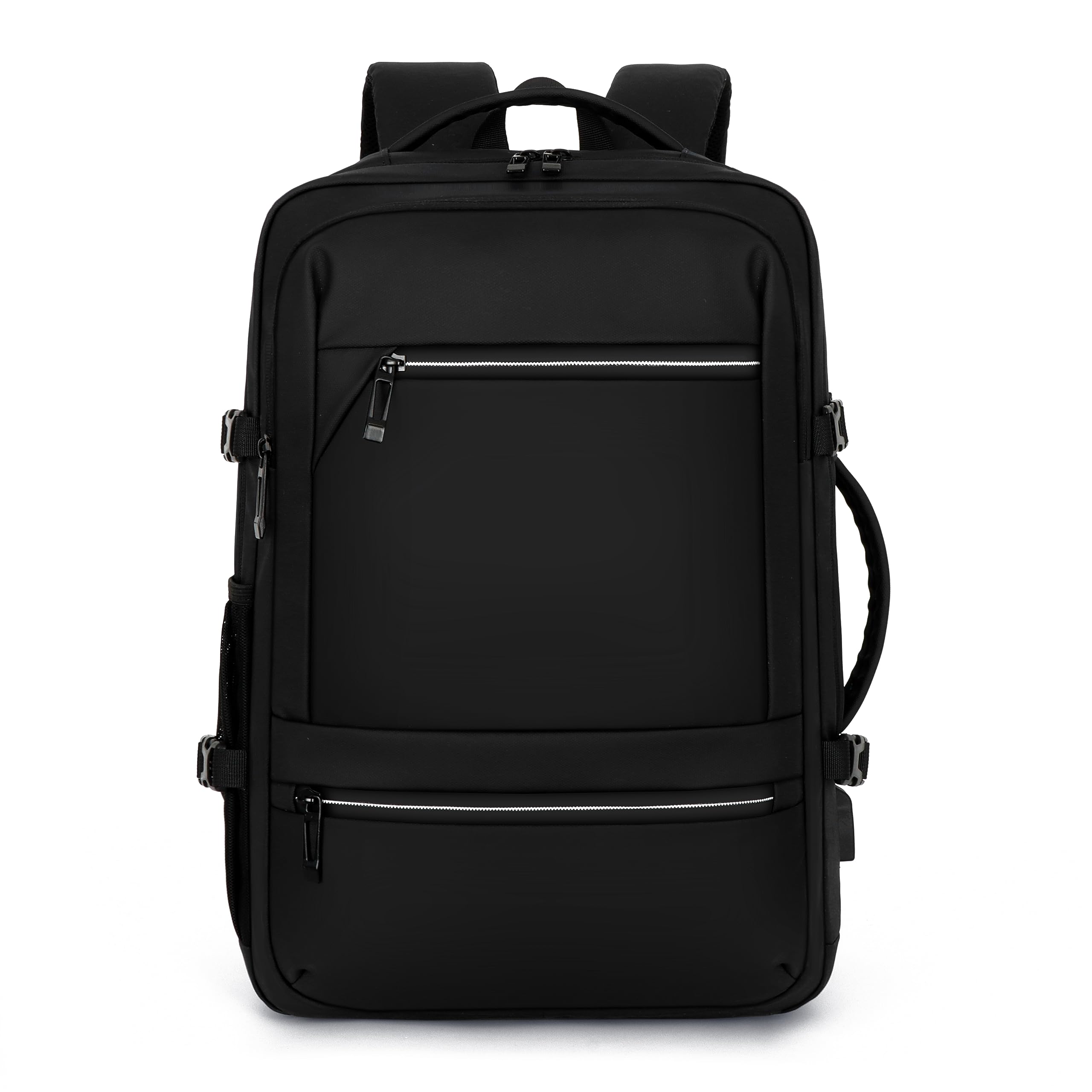 SolimWaterproof Laptop Backpack,Anti-theft Business Travel Backpack Fit 15.6 Inch Computer Bag with USB Charging Port for Men