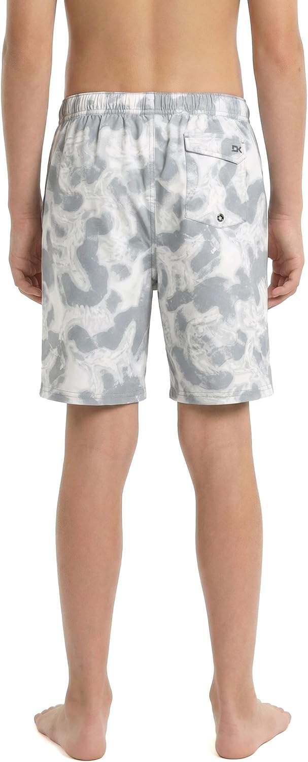 Dakine Boys Swim Trunks – Volley Swim Shorts with Boxer Liner, Swimwear, UPF 50+, Quick-Dry