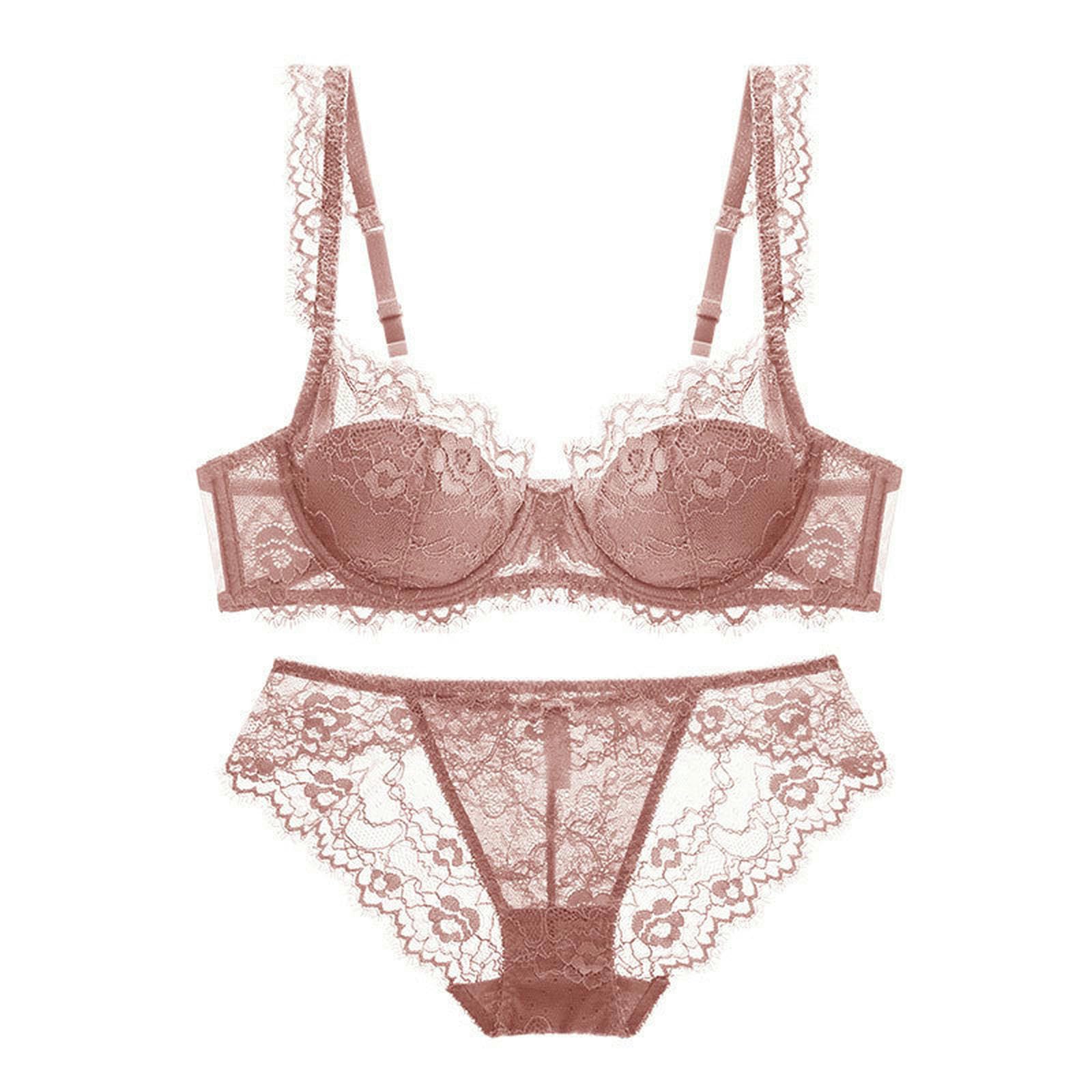 BHS Sexy Push-up-BH-Set Aus Spitze – Deckt Die Seitlichen Brüste Ab, Hebt Und Stützt Brust-weiß-38 85d