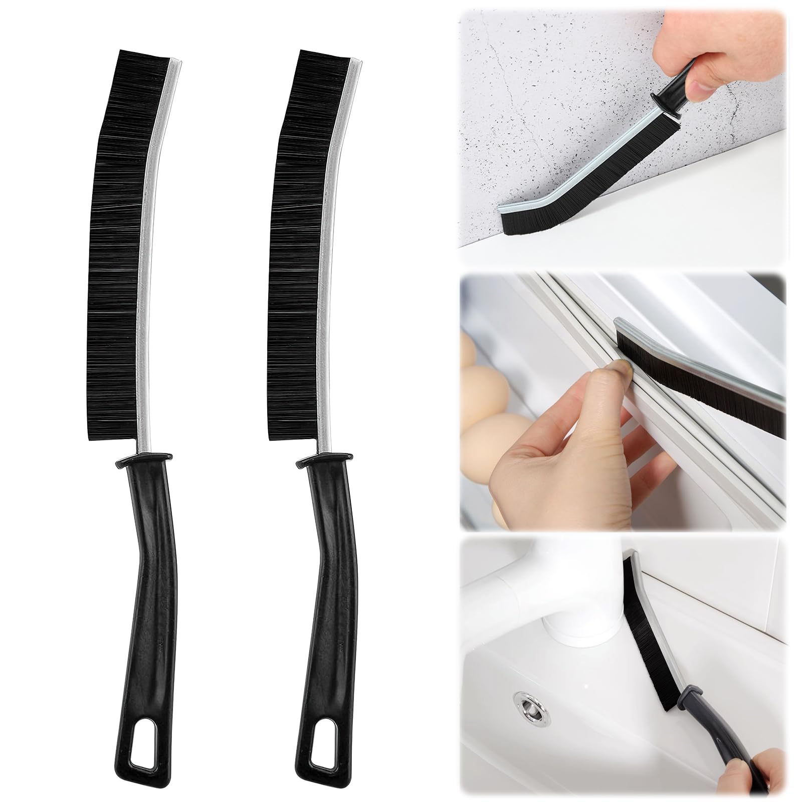 Nettoyage Porte Coulissante Brosse De Nettoyage Xuanran Pour Rails De Fenêtres Et Portes Coulissantes - Multi-usage Outil Entretien Maison