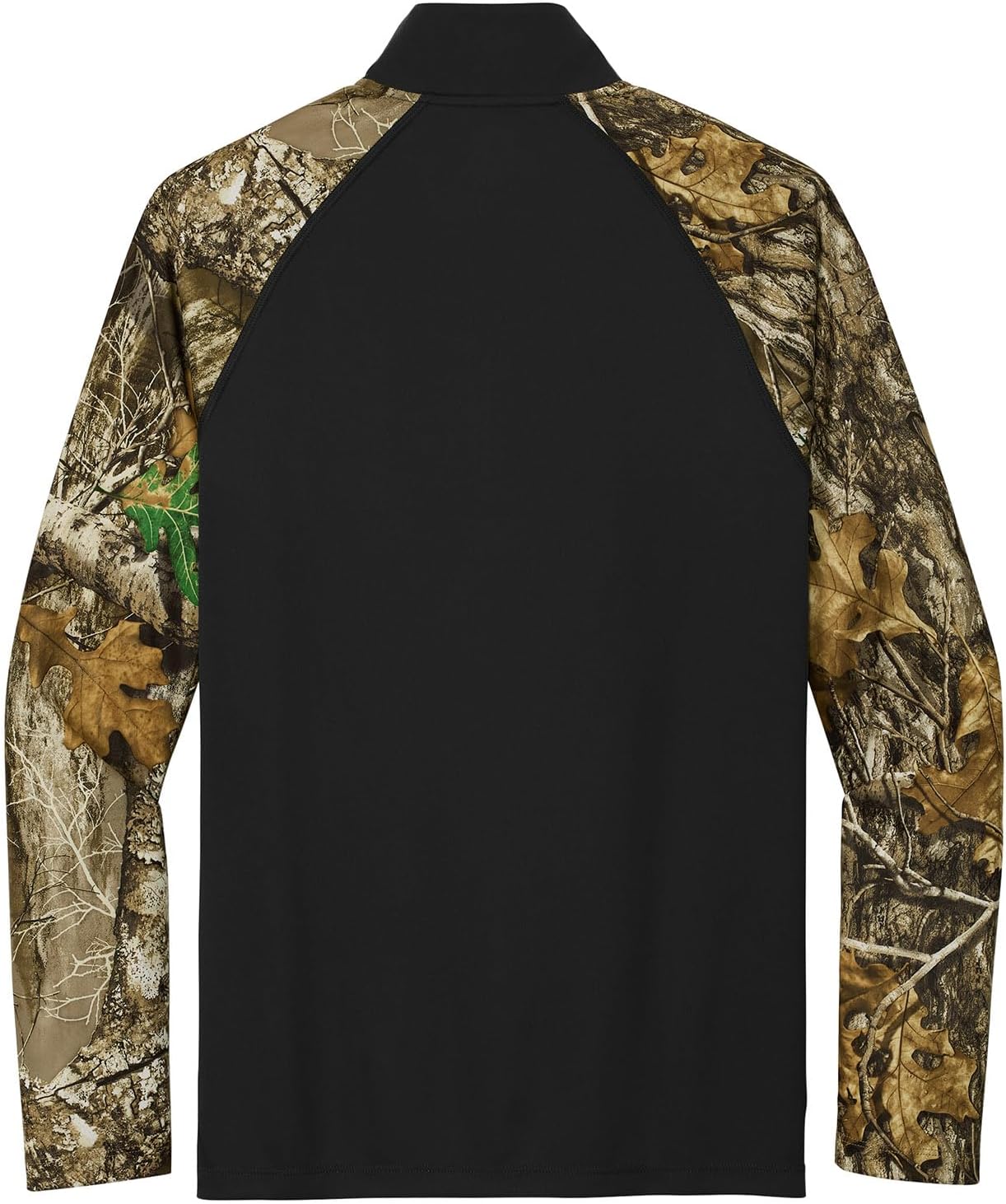 Joe's USA Mens Moisture Wicking Camo Colorblock 1/4 Zip Jacket Sizes XS-4XL