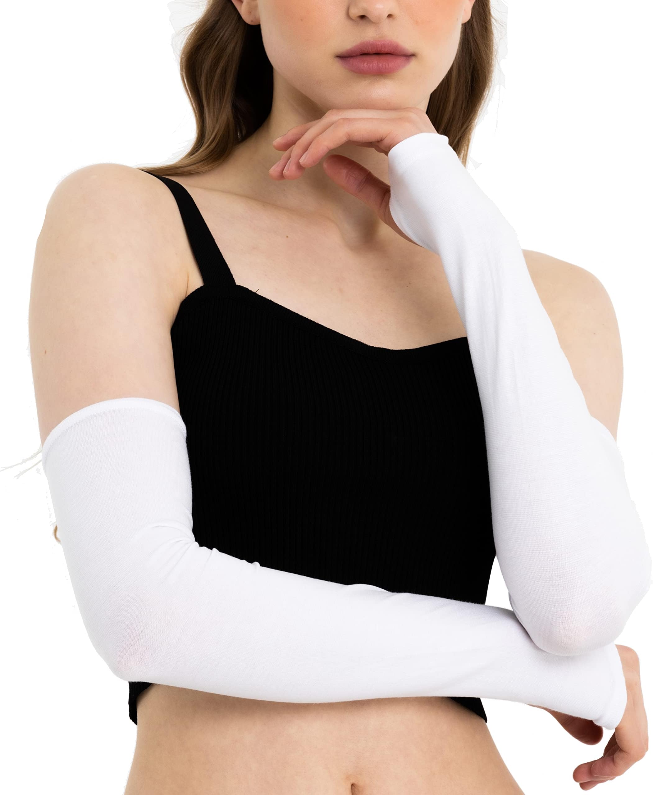 ユニ アームウォーマー アームスリーブ 男女兼用 トルコ製