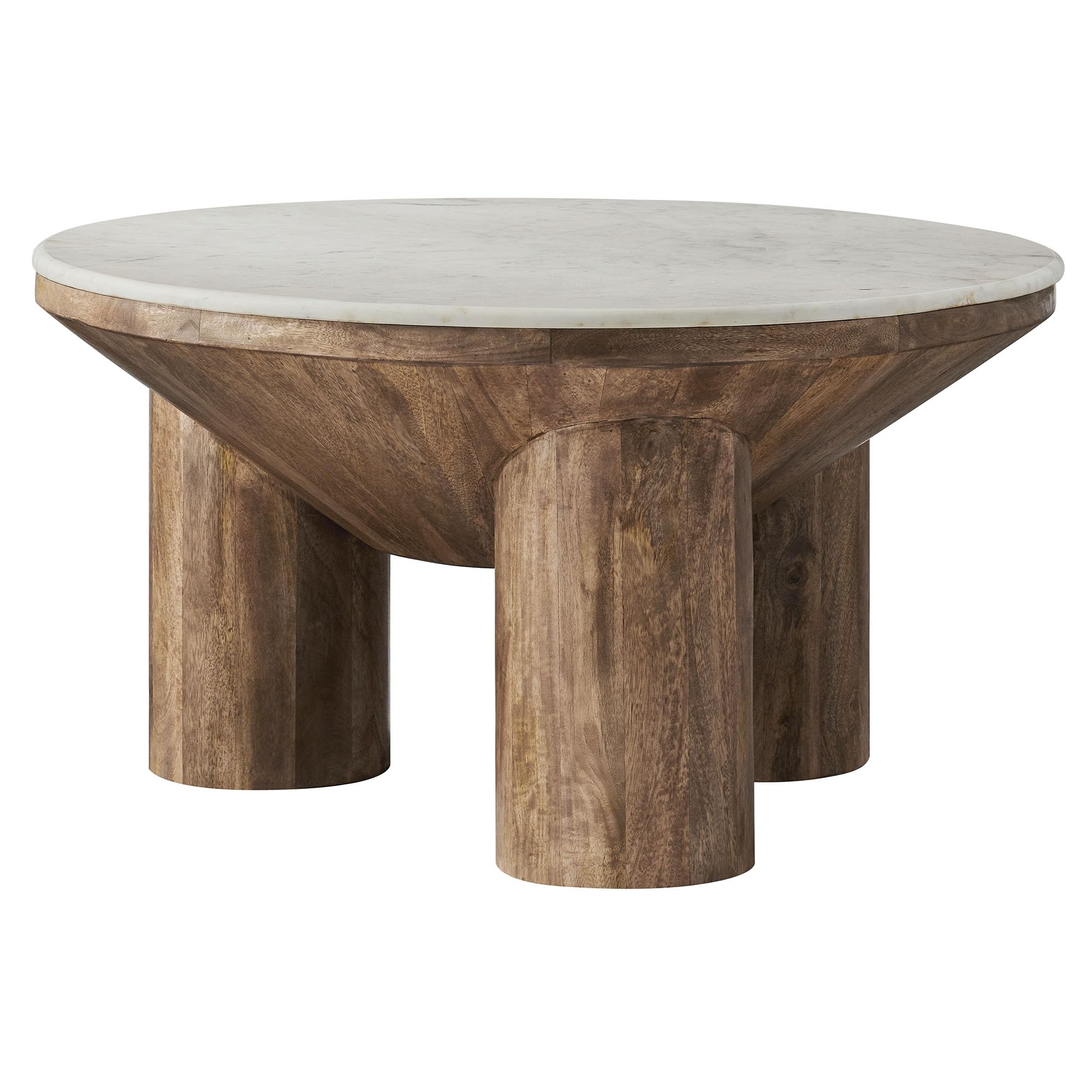 Amazon.com: Modway Ellison 33 Inch Round Mango Wood Coffee Table