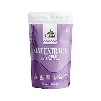 EATERY HARVEST Instant Oat Milk Powder, 100g, Sugar-Free, High Protein Australian Oats, Lactose-Free - image, photos