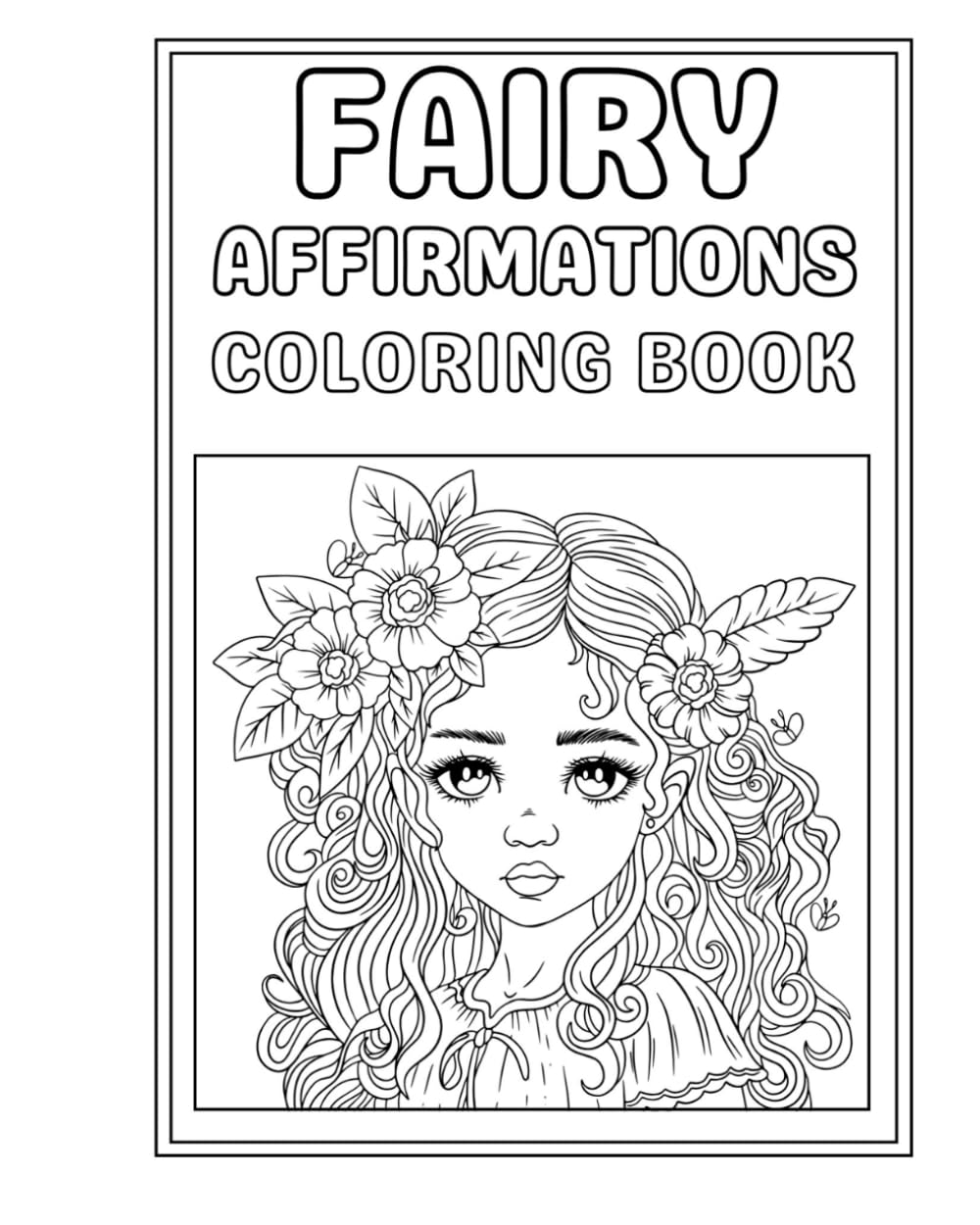 Magical Fairy Affirmations: A Coloring Adventure for Kids