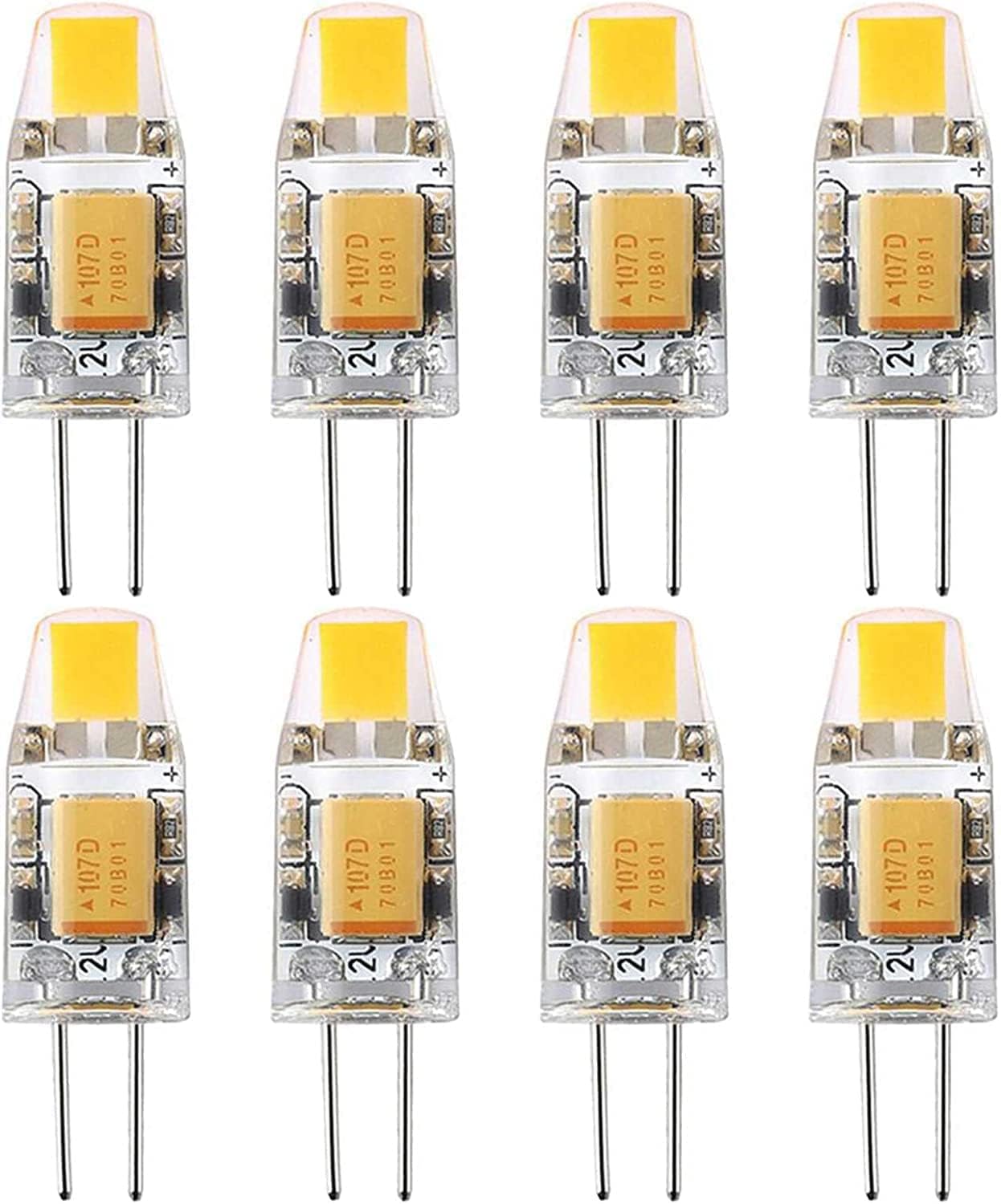 G4 Cob Led Light Bulbs, G4 Bipin Base, 3w (Equivalent to