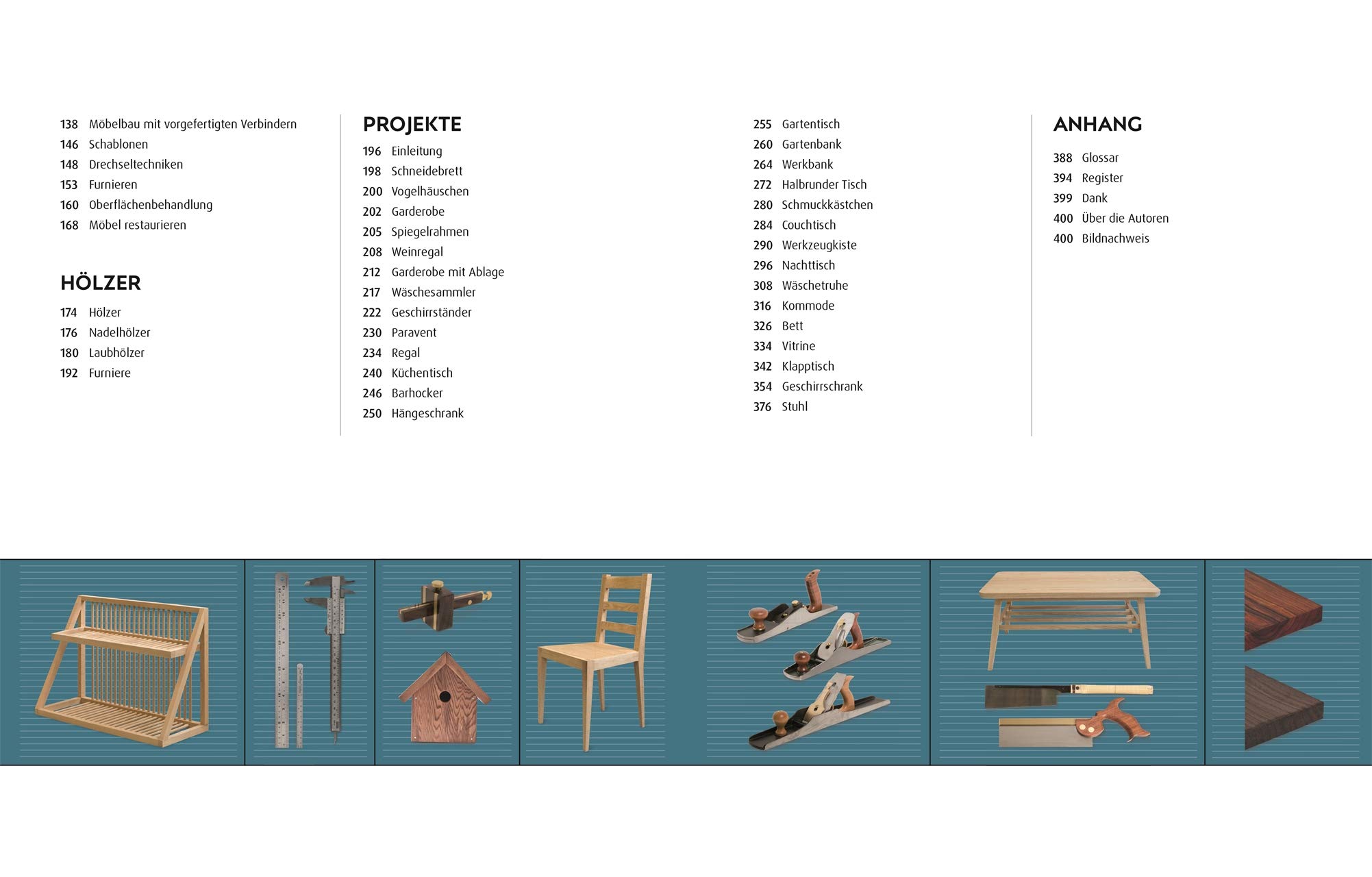 Praxisbuch Holz: Techniken – Werkzeuge – Projekte. Mit über 25 kreativen Ideen aus Holz lassen sich verschiedene Projekte Schritt für Schritt ausführlich erklären