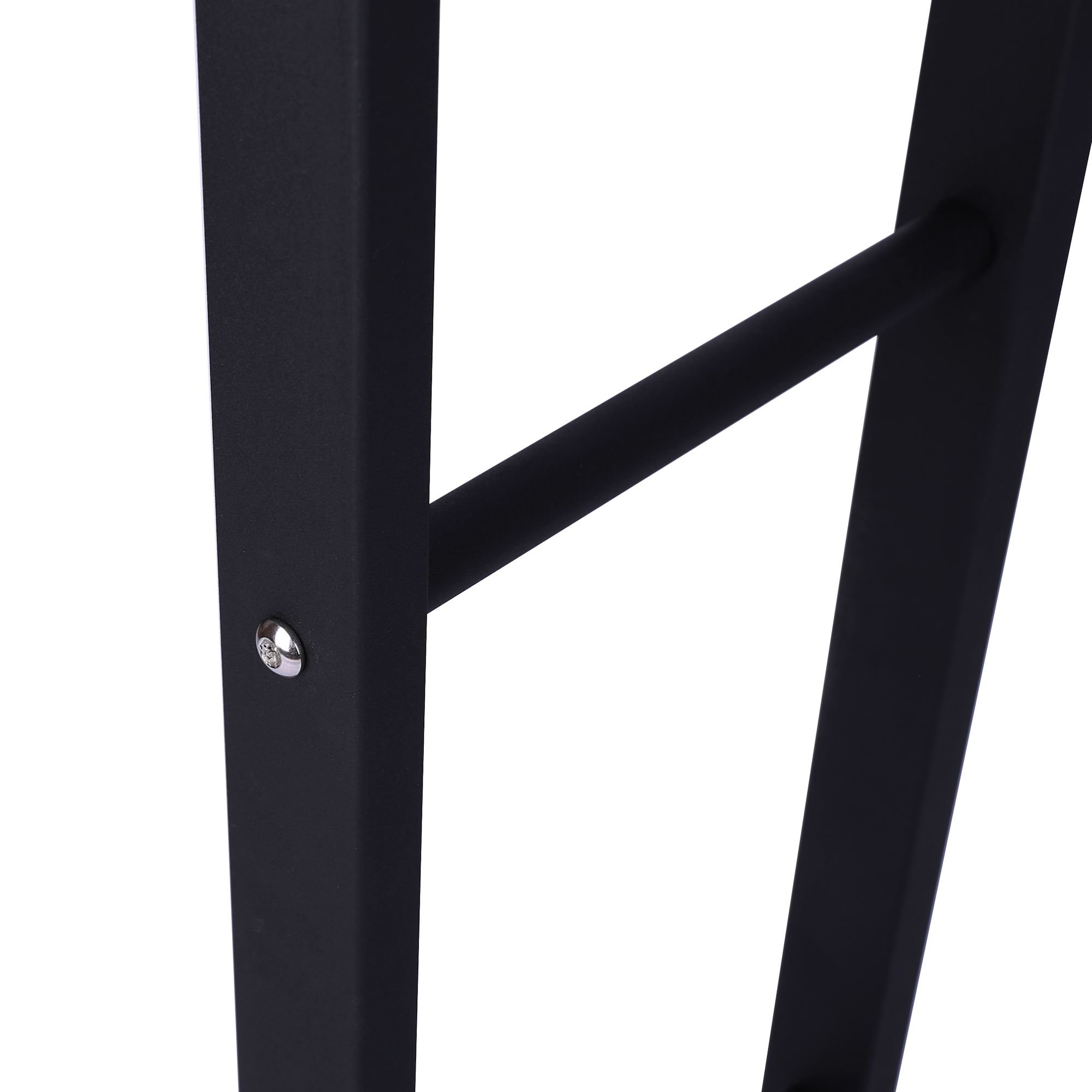 Zelsius Kaminholzregal | 40 x 25 x 100 cm - schwarz | Brennholzlager Metall, Kaminholzständer, Regal für Feuerholz, Kaminzubehör | Kaminholzregal für Innen und Außen