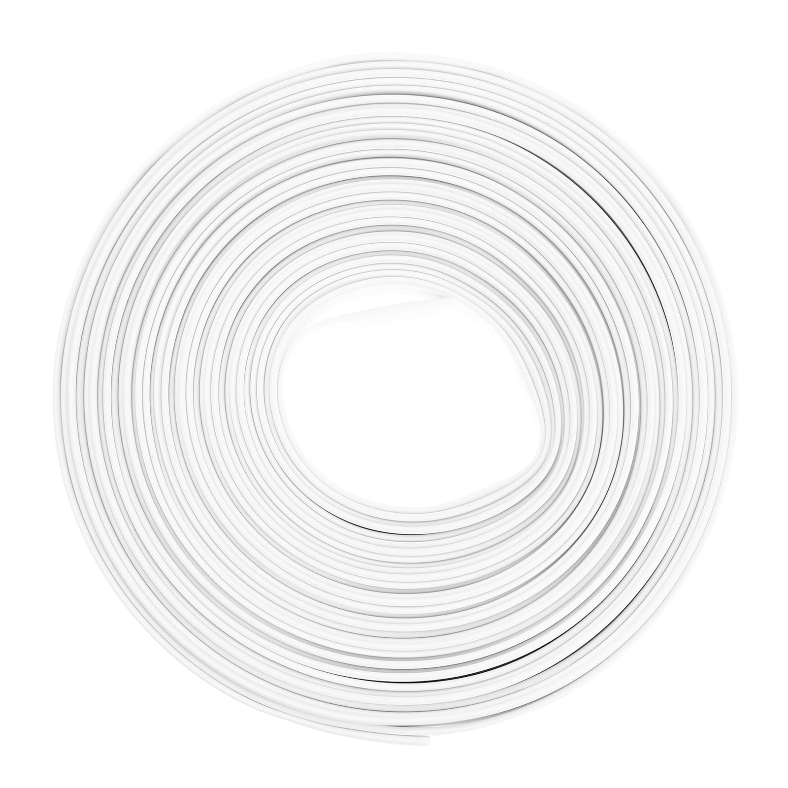 uxcell Heat Shrink Tubing, 8mm Dia 13mm Flat Width 2:1 Heat Shrink Wrap Cable Sleeve Heat Shrink Tube 8m White