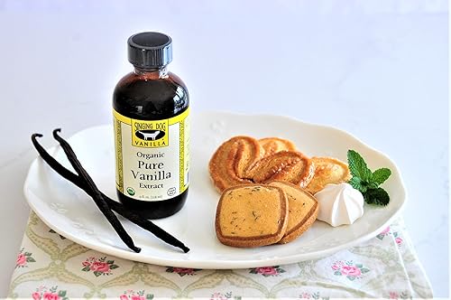 Miniatura 7 de Singing Dog Vanilla, Extracto de vainilla puro orgánico, botella de 4 onzas líquidas