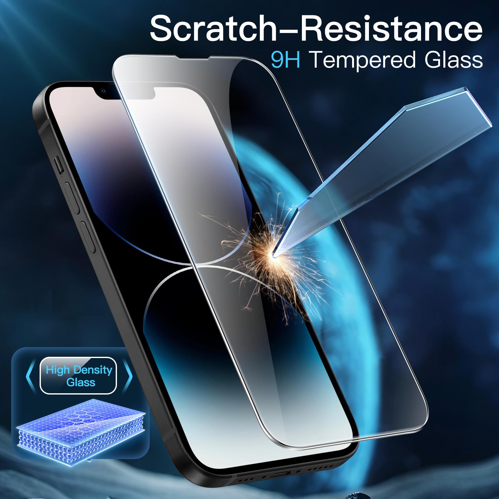 iPhone 14 Pro Max用ケース フィルム2枚入りMagSafe対応 iPhone 14 Pro Max