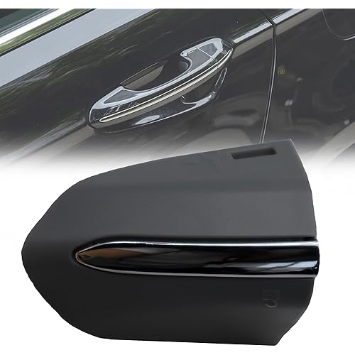 Front Exterior Driver Door Handle Lock Bezel Cover Cap Compatible with Ford Fusion 2013-2020 Ford Edge 2015-2021 Replace DS7Z-54218A15-DC