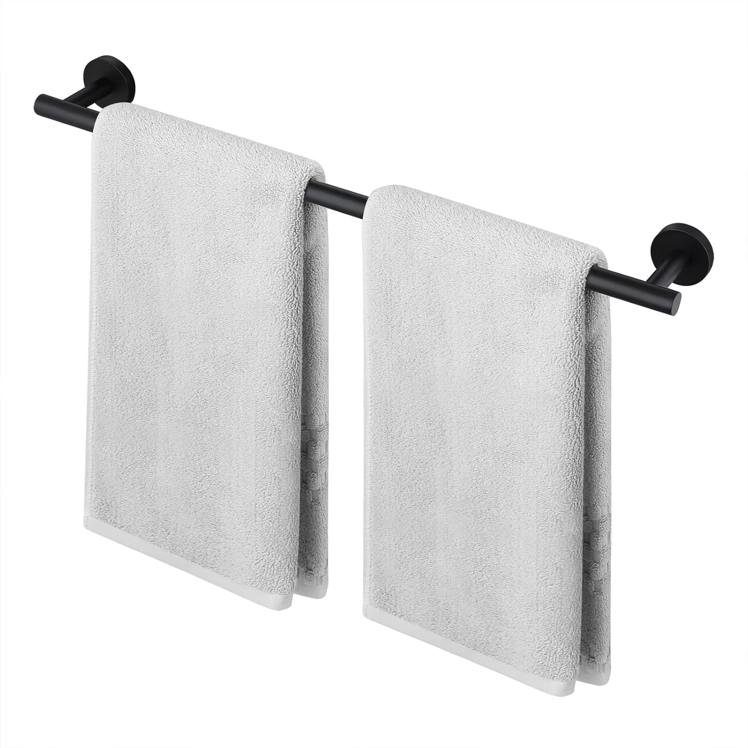 KES Black Towel Bar for Bathroom 23.6 Inches Towel Rack SUS304