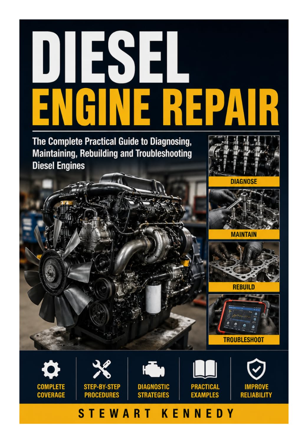 Diesel Engine Repair: The Complete Practical Guide to Diagnosing, Maintaining, Rebuilding and Troubleshooting Diesel Engines (Essential Guides to ... and Essential Skills for Everyday Makers)