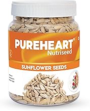 Pureheart Premium Raw Sunflower Seeds for Eating 250 gm - Protein, Fibre and Antioxidants Rich Superfood for Heart Health, Immune Support, Healthy Diet Snack for Skin
