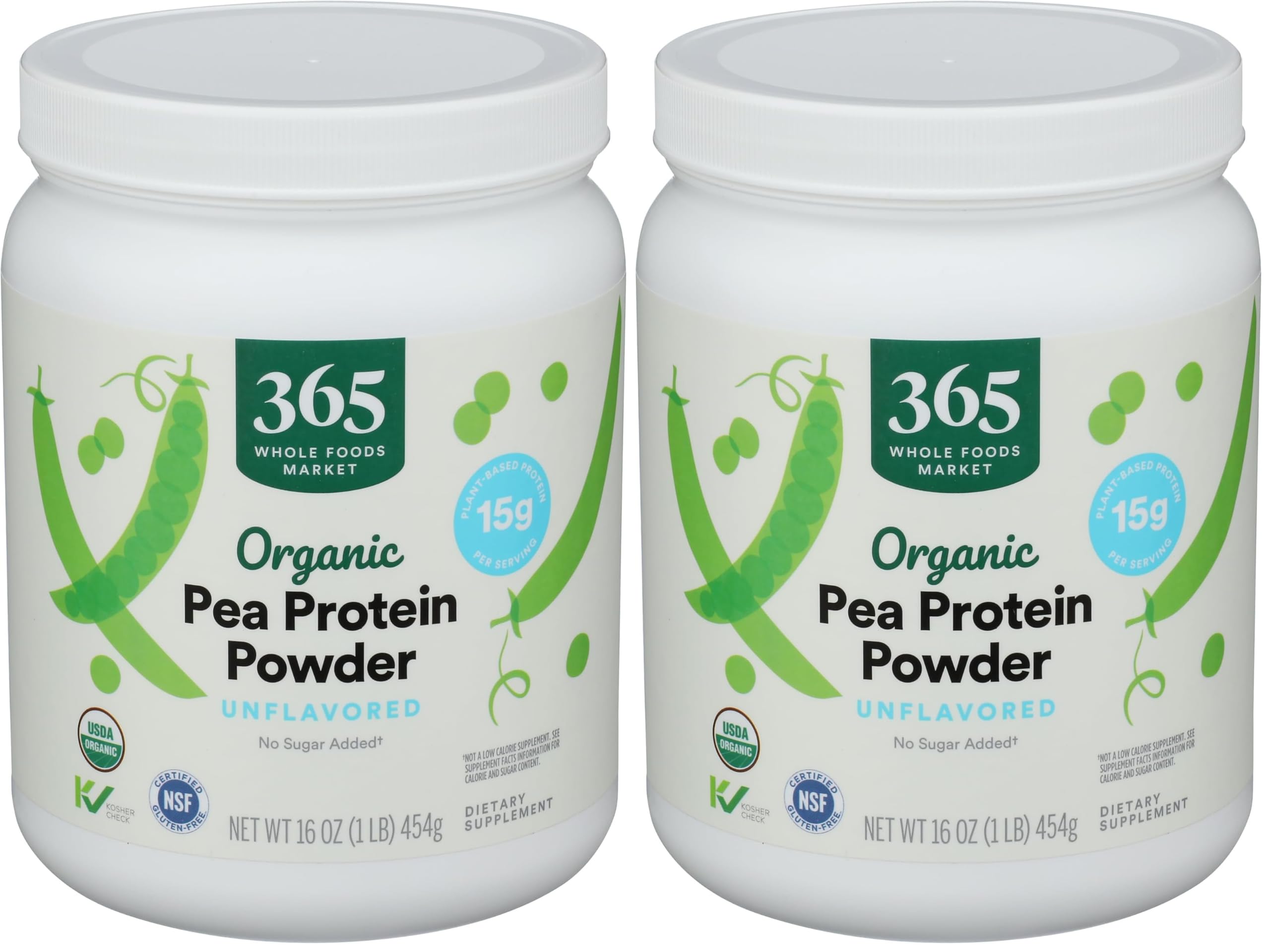 365 by Whole Foods Market, Organic Pea Protein, 16 Ounce — Amazon image 9