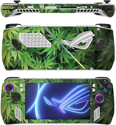MightySkins Skin compatible con Asus ROG Ally - Weed Funda protectora de vinilo duradera y única Fácil de aplicar, quitar y cambiar de estilos