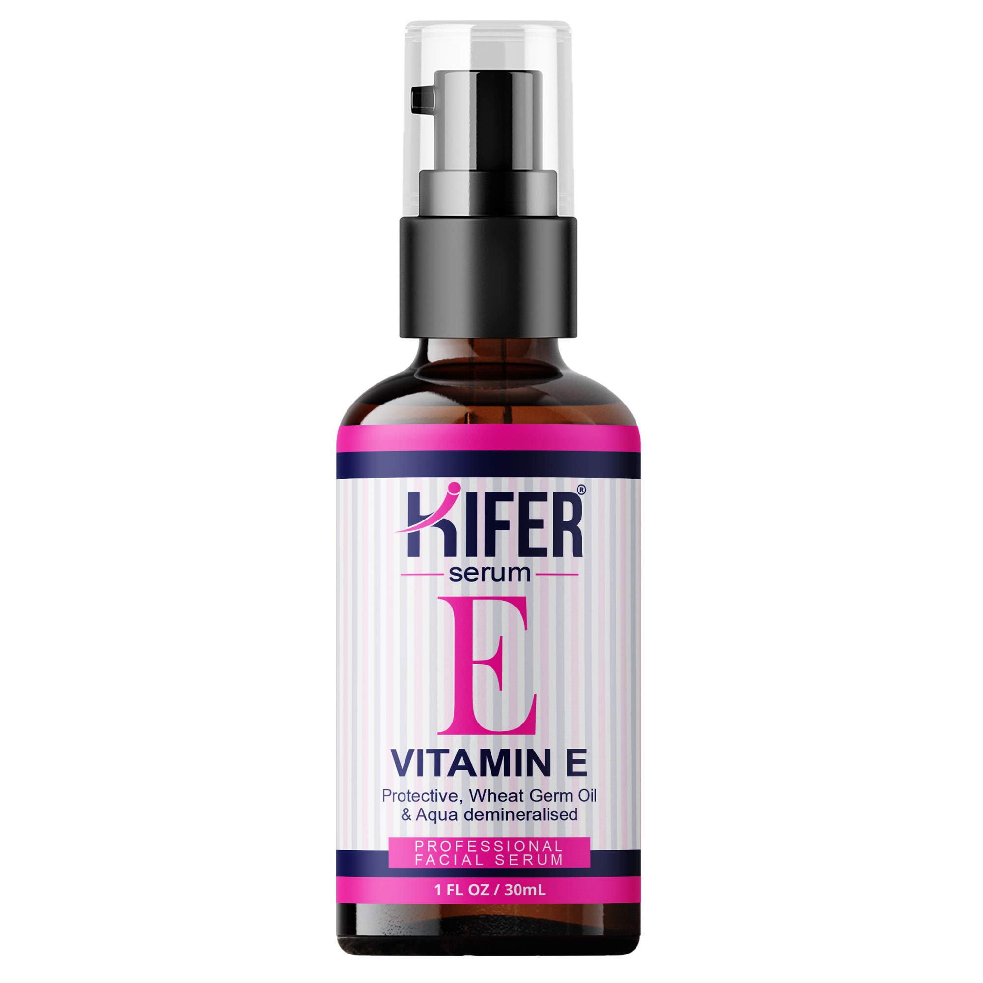 Kifer ; Vitamin E Serum face Protective, Wheat Germ Oil & Aqua Demineralised -30ml