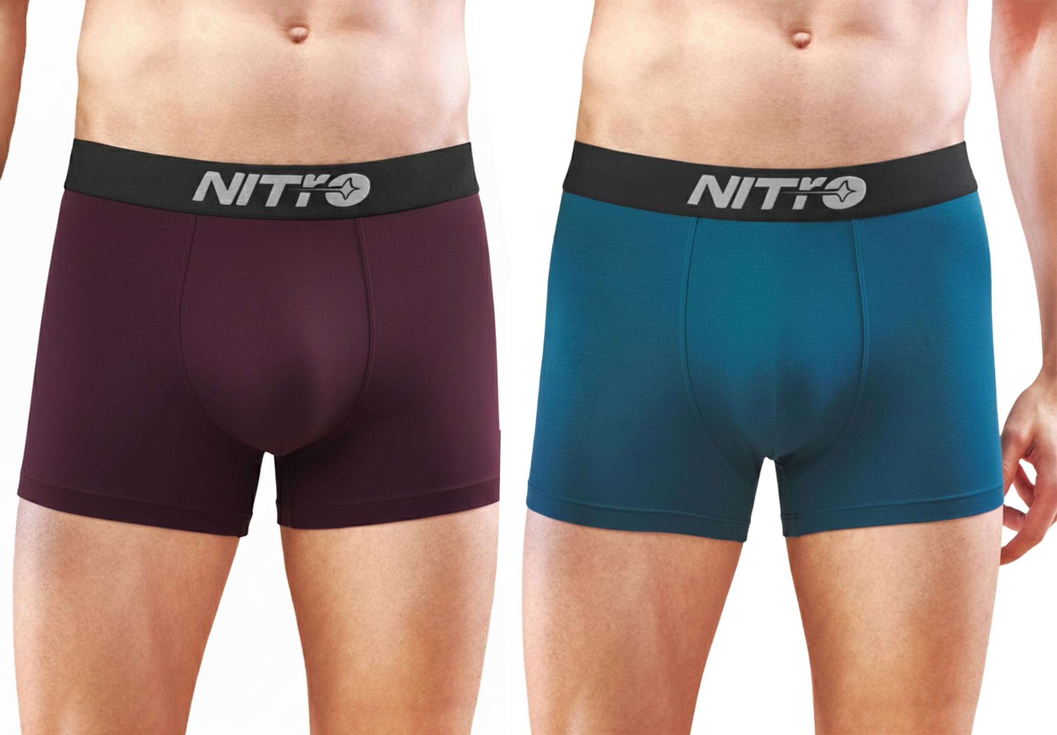 lux nitro Men’s Modal Trunk| AeroComfi Ultra-Soft Stretch Trunks | No-Marks Waistband, Four-Way Stretch, Premium Modal Micro Fabric (Pack of 2)-picture-37