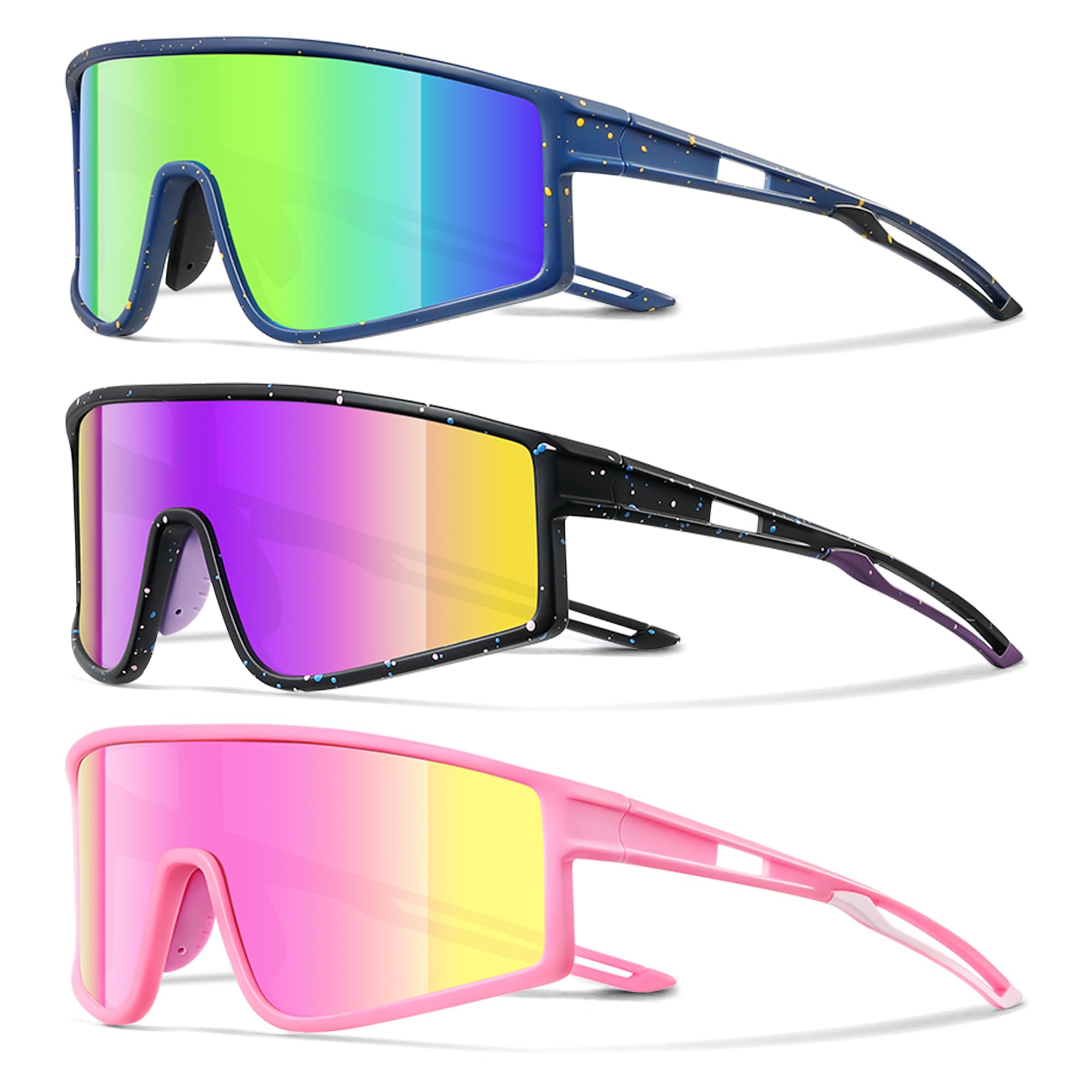 Kids Polarized Sunglasses Youth Baseball Sun Glasses for Boys Girls