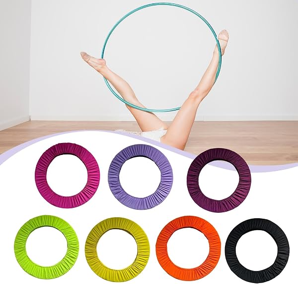 Copertura per Anelli di Ginnastica Ritmica, Copertura Protettiva per Ginnastica Artistica, Custodia Protettiva per Cerchio Elastico, Protezione Resist - 4