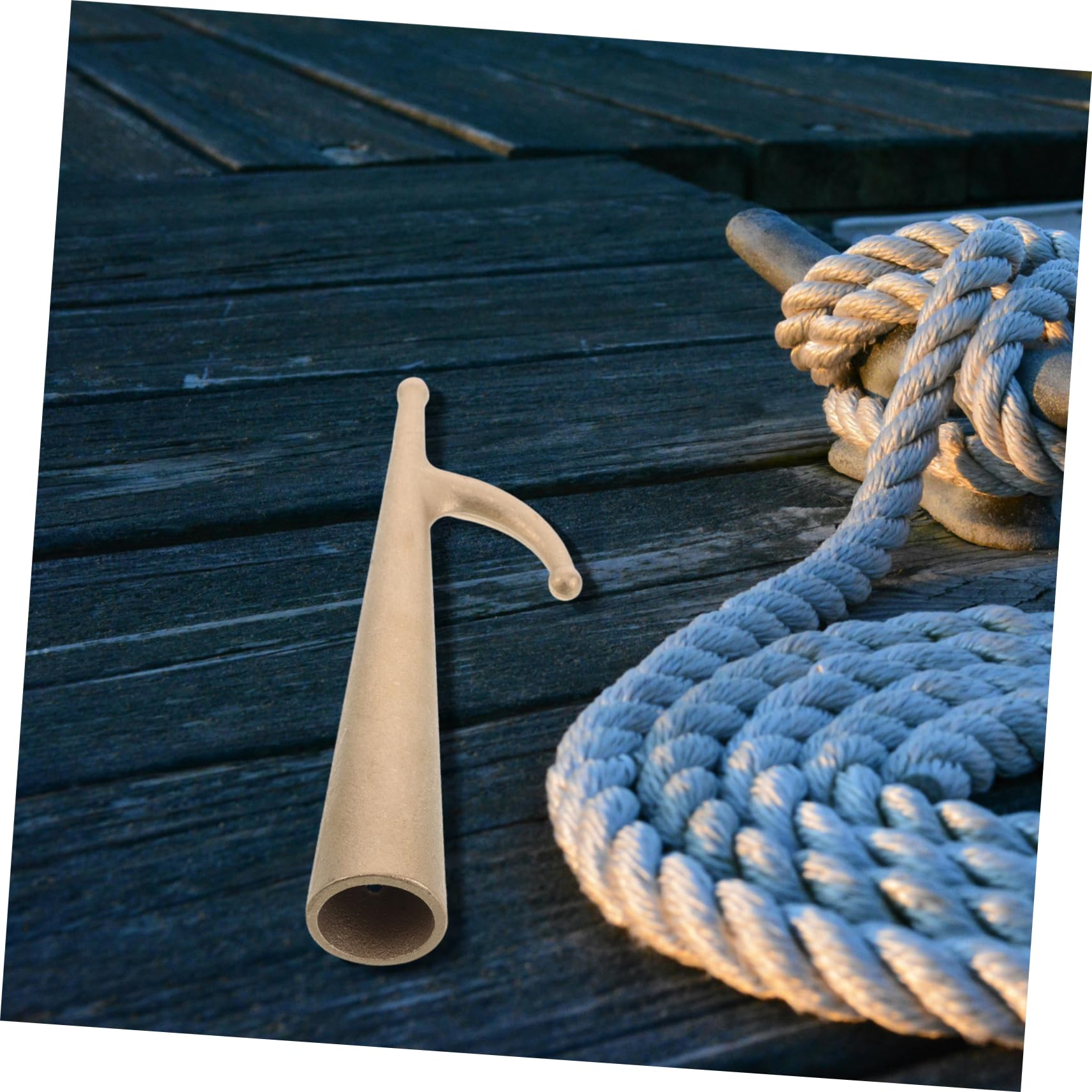 VANZACK Gaffe Vintage pour Bateau Kayak Radeau Canot Tête De Crochet Ancre Accessoires De Yacht Quincaillerie De Yacht