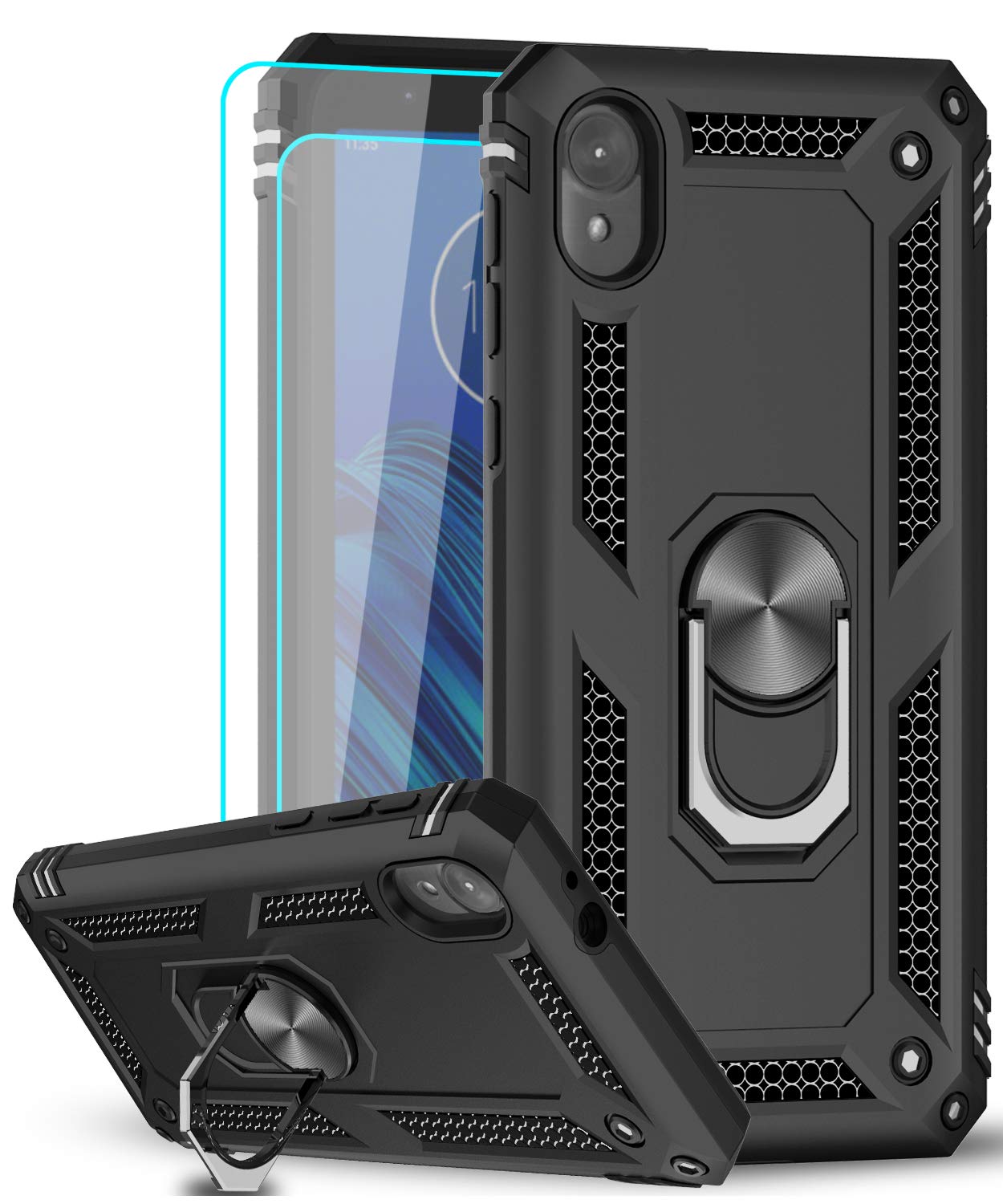 Cell Phones Moto E6 Case With Screen Protector Leyi For Moto E6