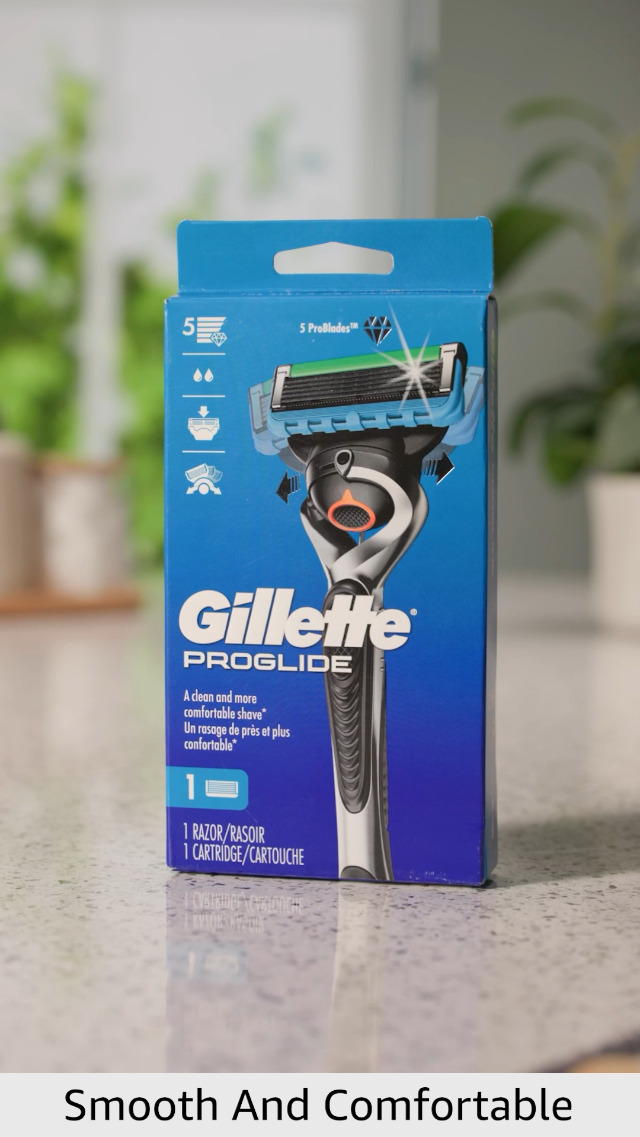 Gillette ProGlide 5-in-1 ２０替刃 Gillette ProGlide Men's 5-Blade Razor Handle + Blade Refill