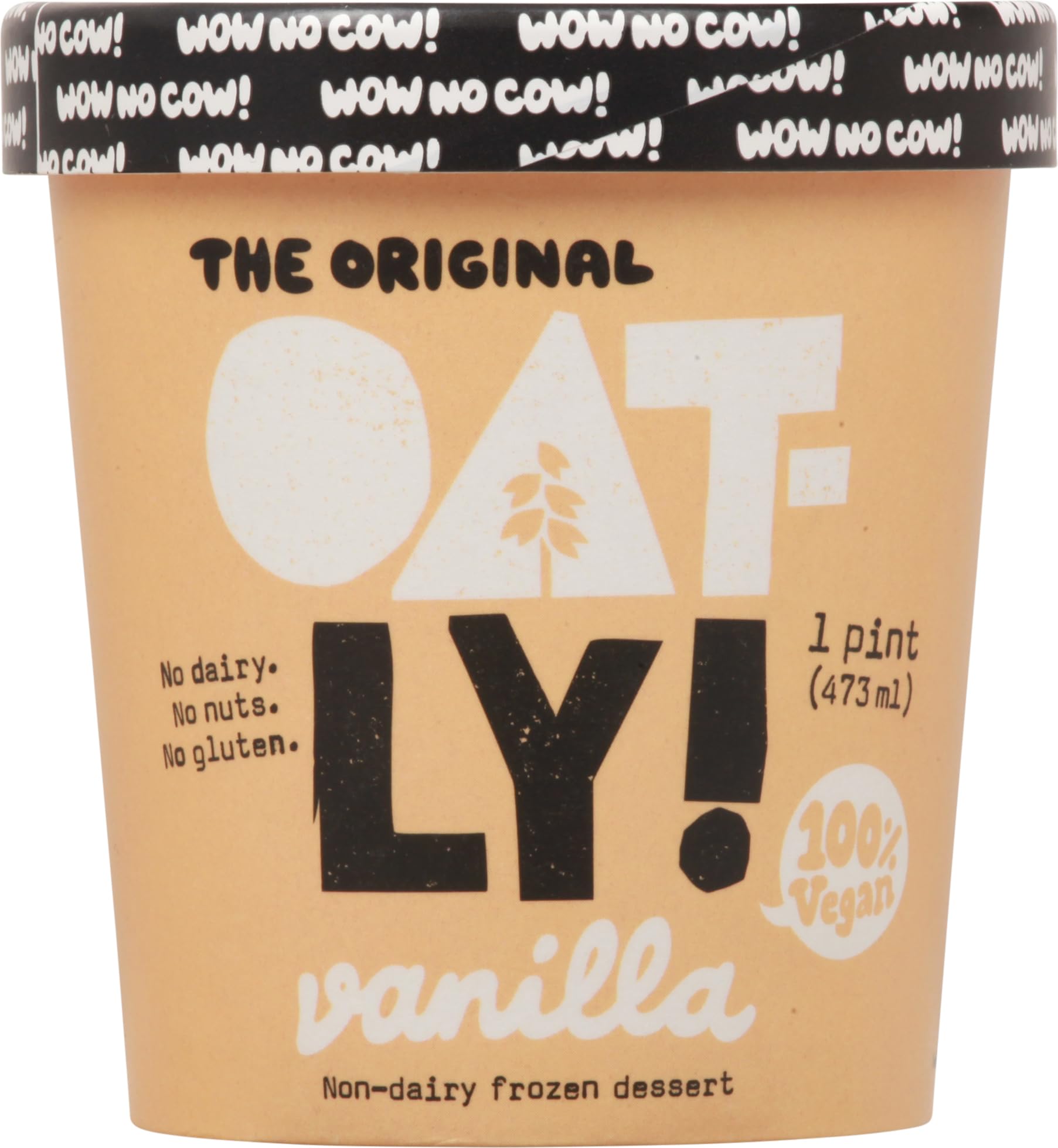 Oatly Vanilla Frozen Dessert, 1 Pt