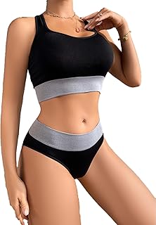 SAKVILSEC Seamless Bra Set Women Sexy Thongs Low Waist Panties Sports Lingerie Brassiere Female Wire Free Underwear Set