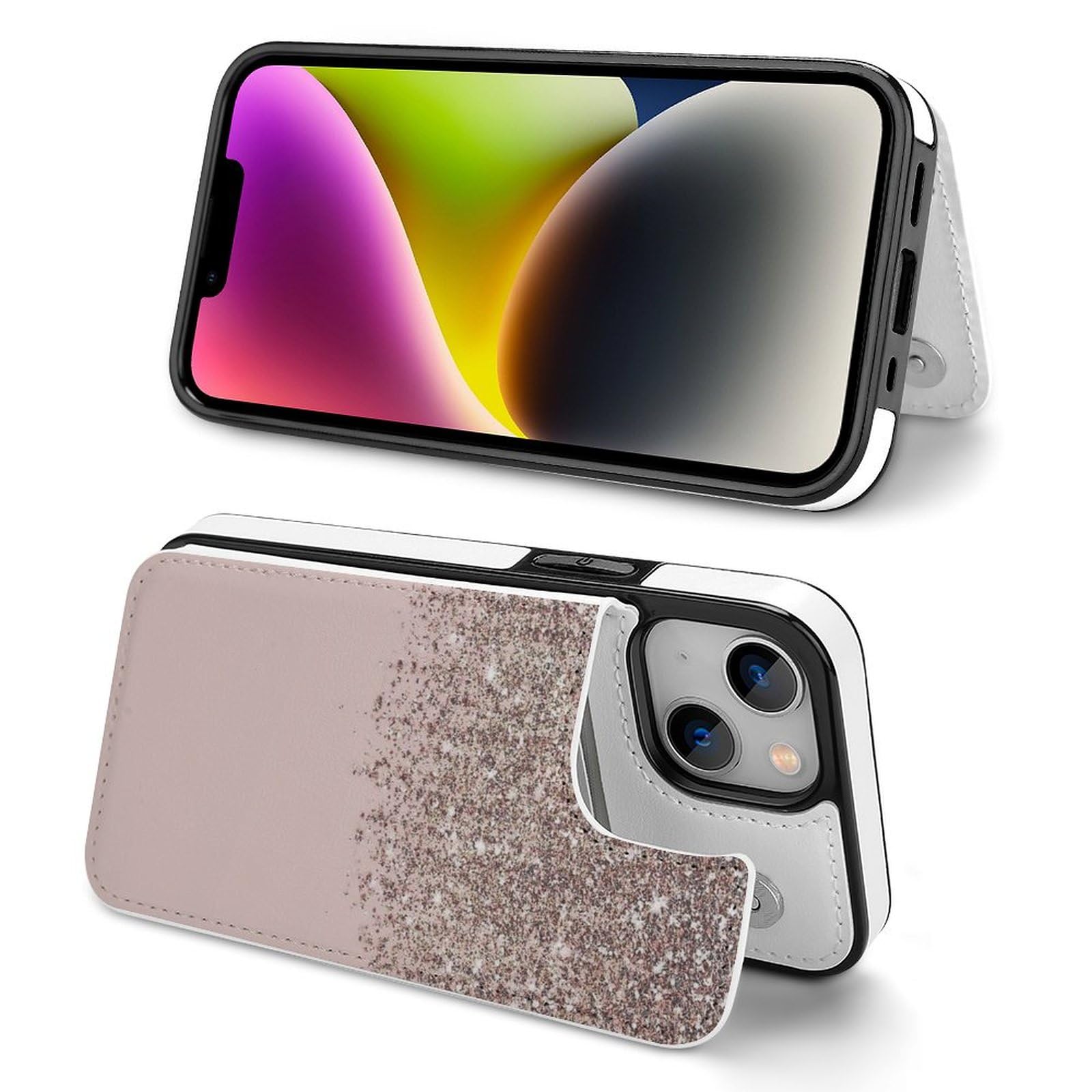 iPhone13ケース 手帳型 ローズゴールド Amazon.co.jp: iPhone 13 ケース 手帳型 ブラッシュピンクローズ