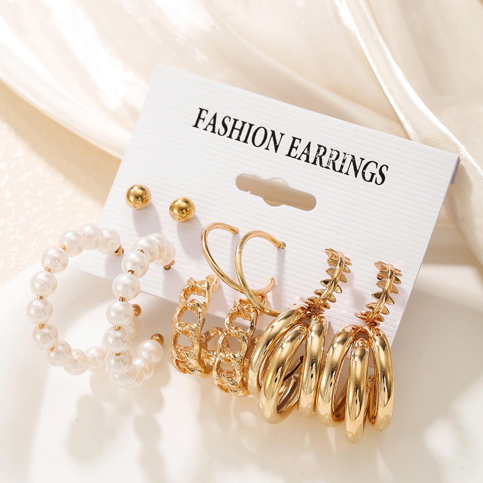 JSTHHTT 60 Pezzi Oro Parure Gioielli per Donna, Gioielli Oro Per Donne Ragazze, oOro Collana Dorata Set Bracciali e Bigiotteria, per Donne Ragazze Uso Quotidiano e Occasioni Festive Gioielli